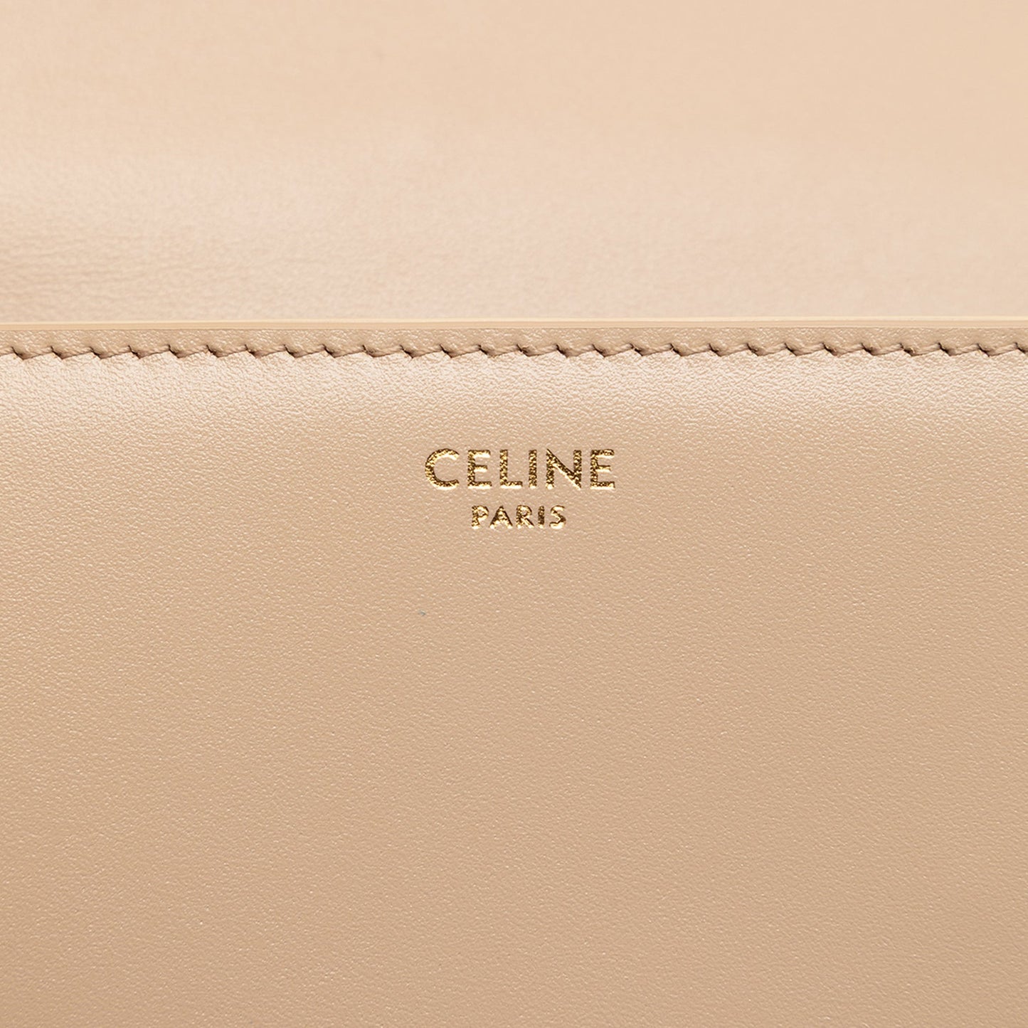 Celine Medium Calfskin Triomphe Frame Crossbody