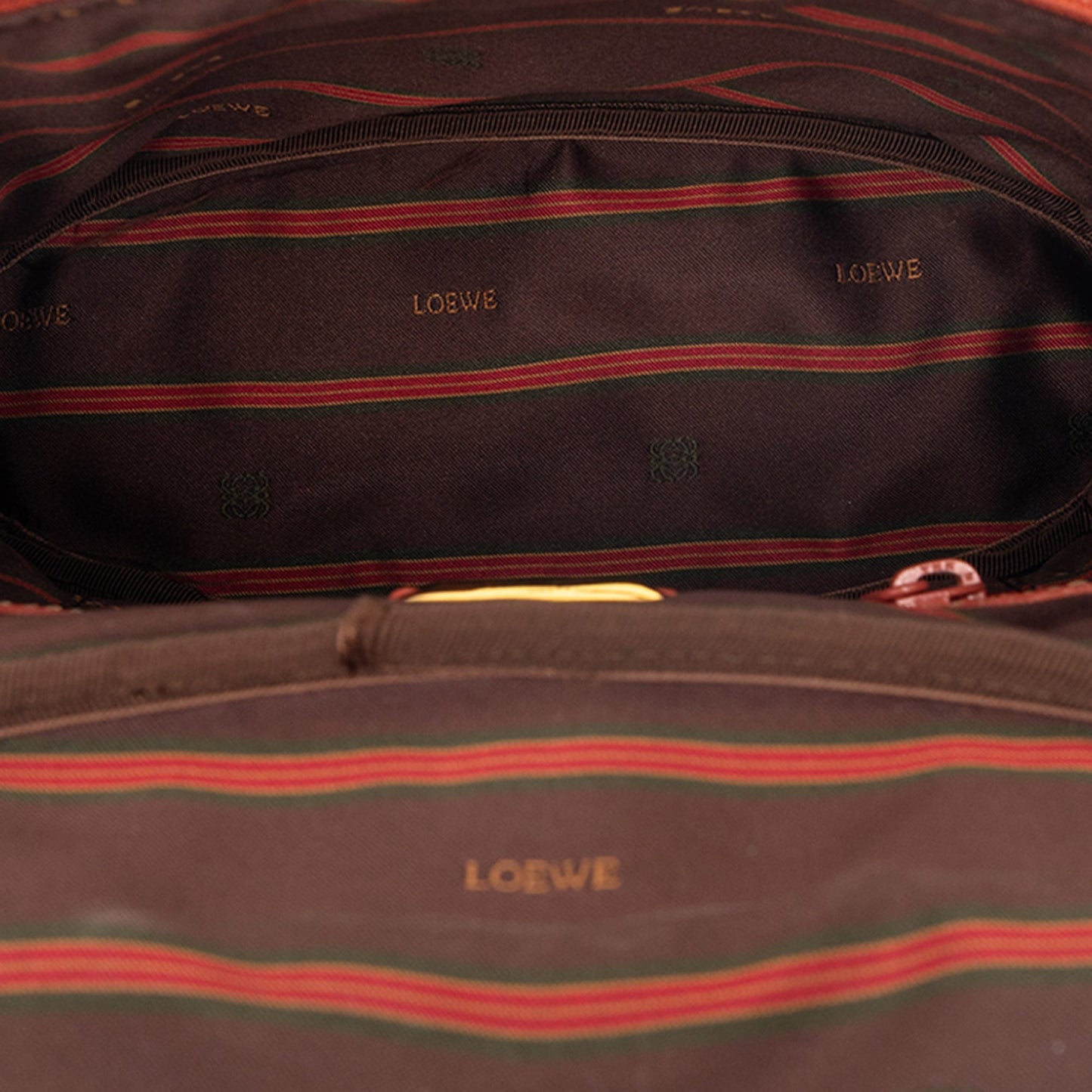 LOEWE Leather Velasquez Twist Vanity Bag