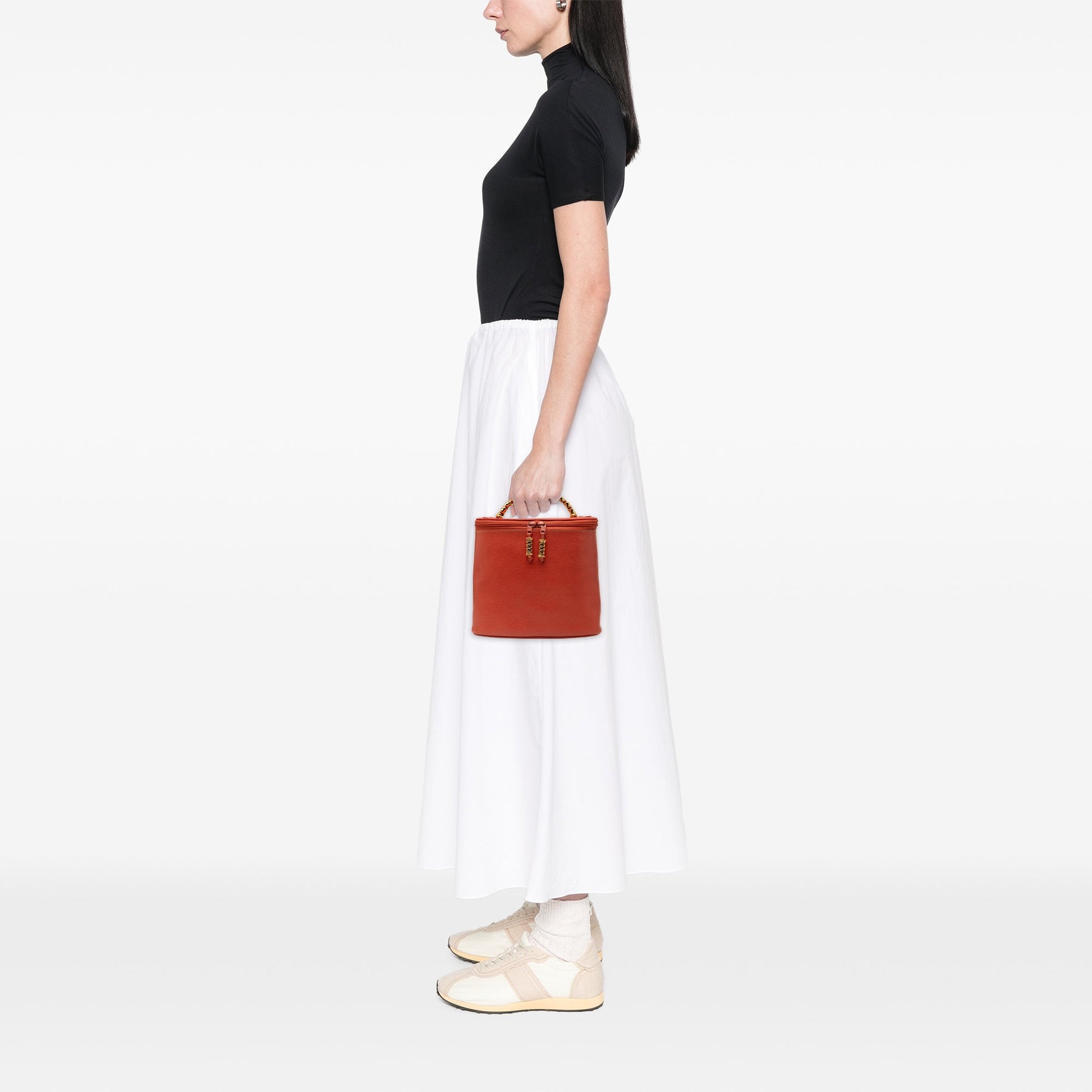 LOEWE Leather Velasquez Twist Vanity Bag