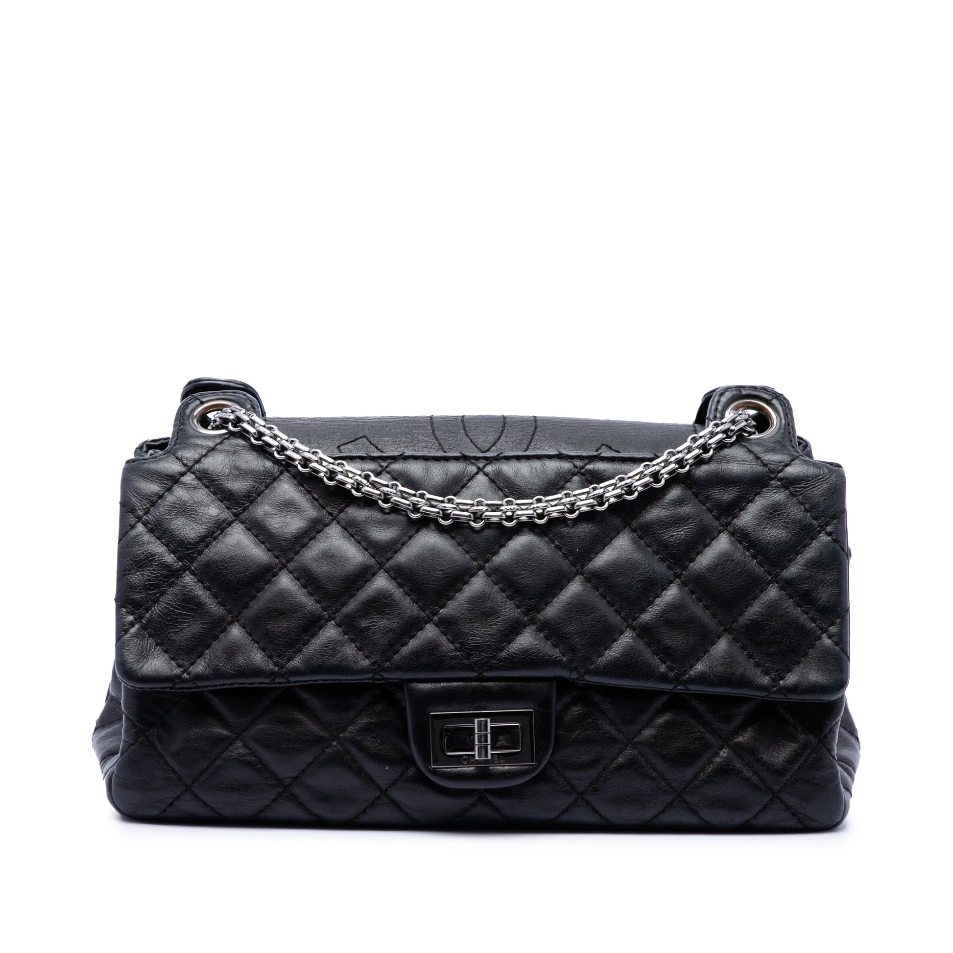 Chanel Quilted Aged Calfskin Reissue 2.55 Double Flap 226