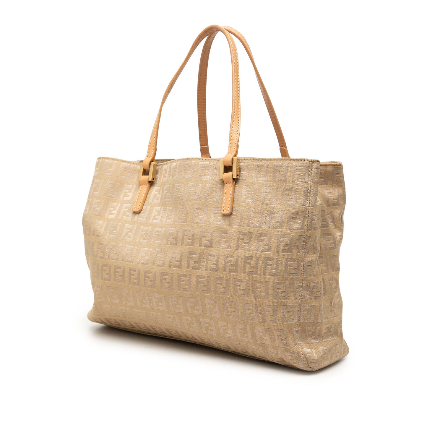 Fendi Zucchino Canvas Shopping Tote