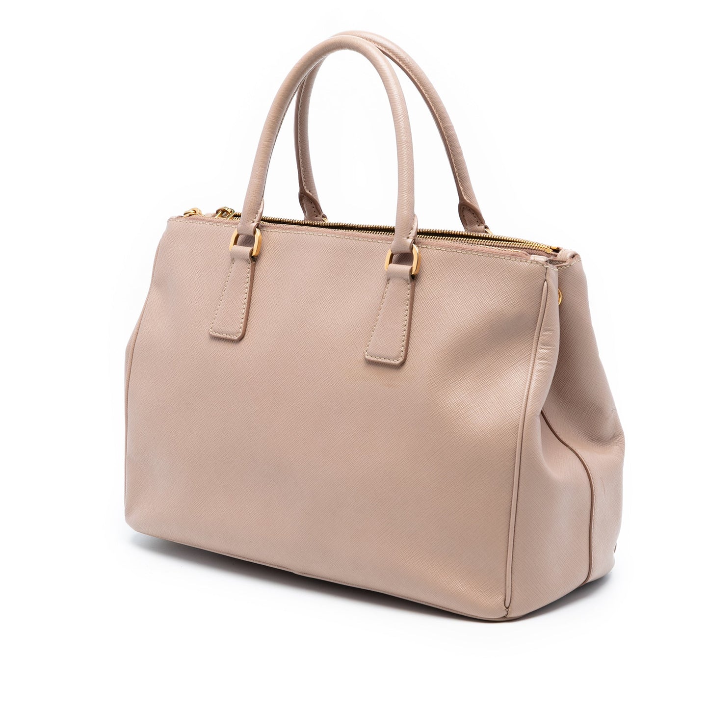 Prada Medium Saffiano Lux Galleria Double Zip Tote