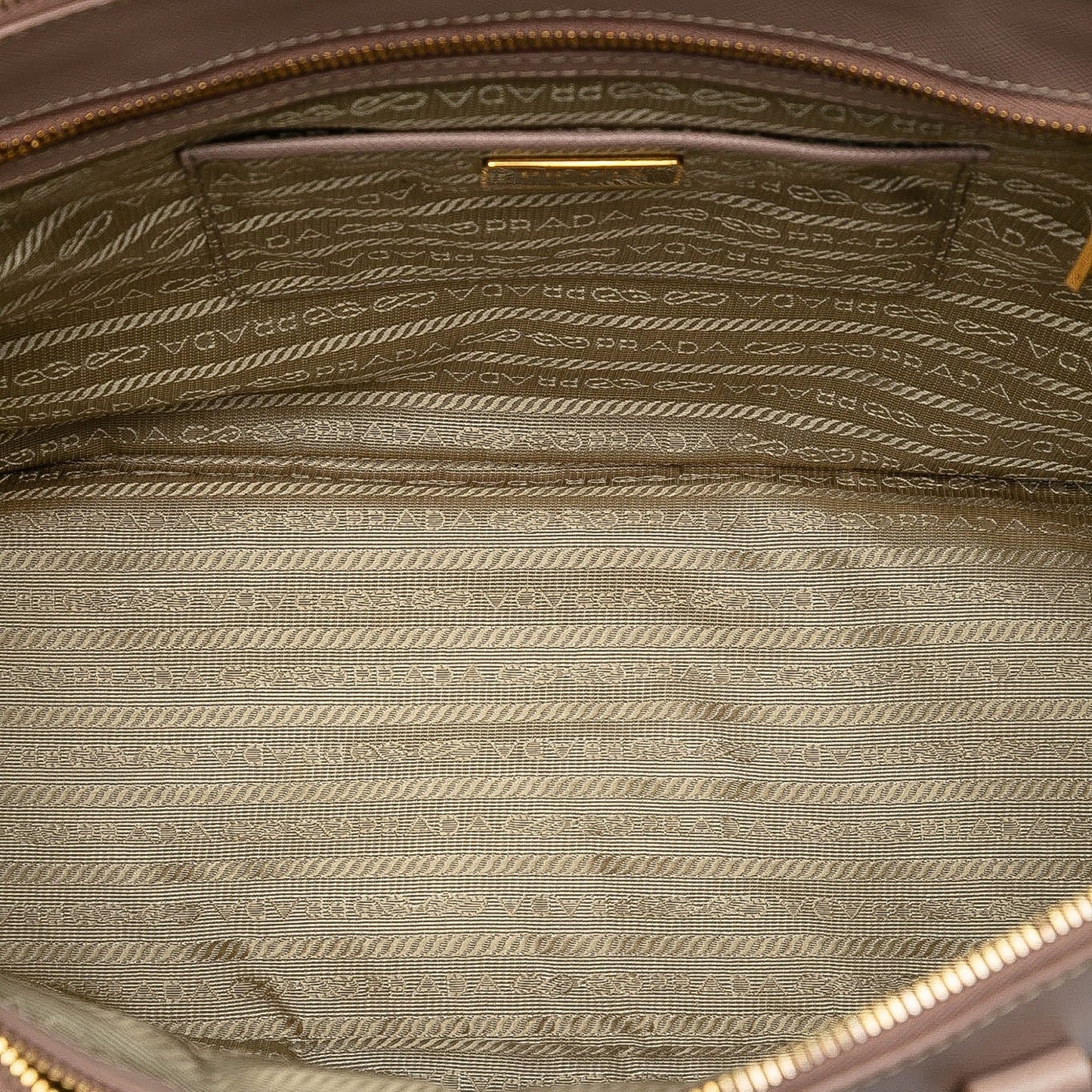 Prada Medium Saffiano Lux Galleria Double Zip Tote