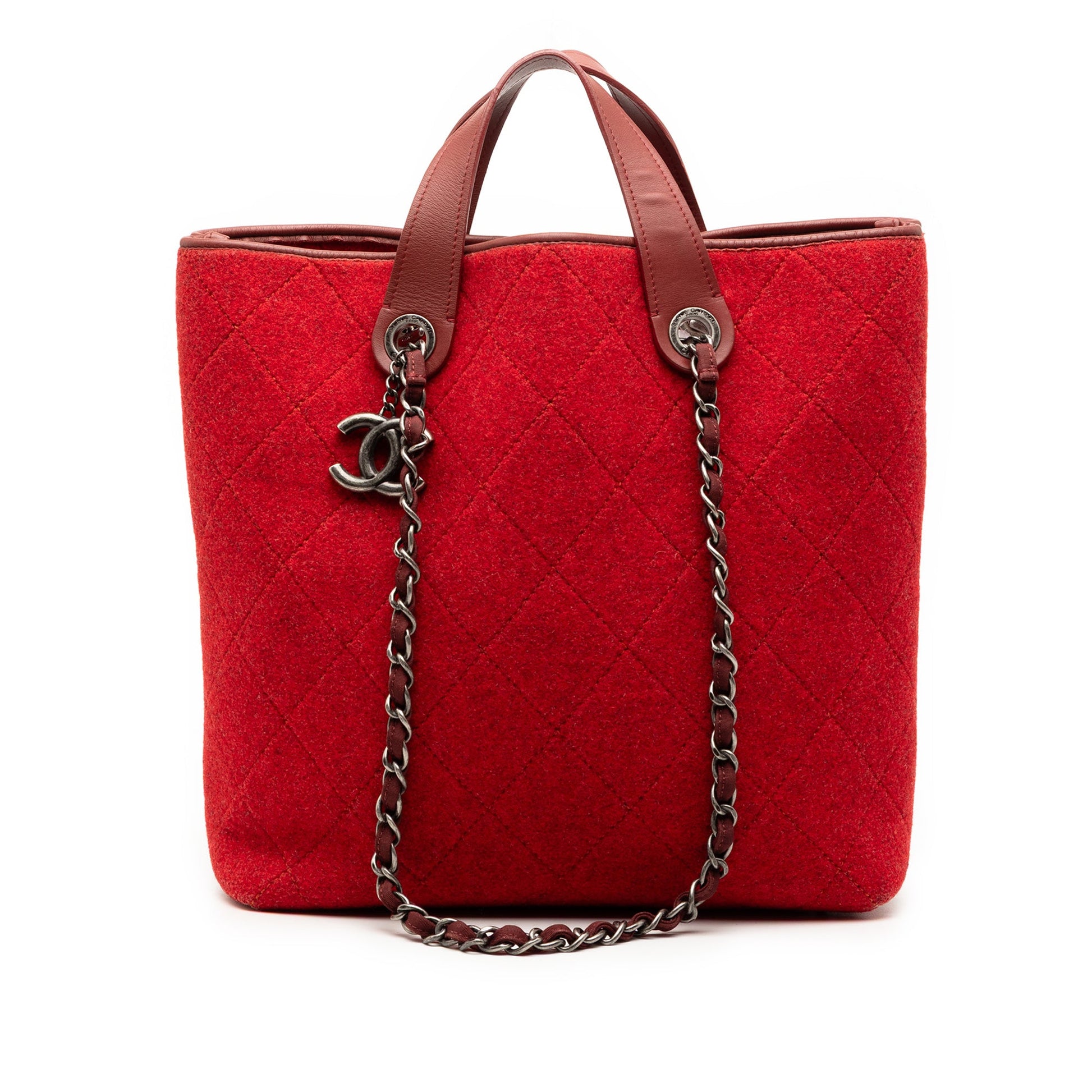 Chanel Medium CC Quilted Felt Pop Tote