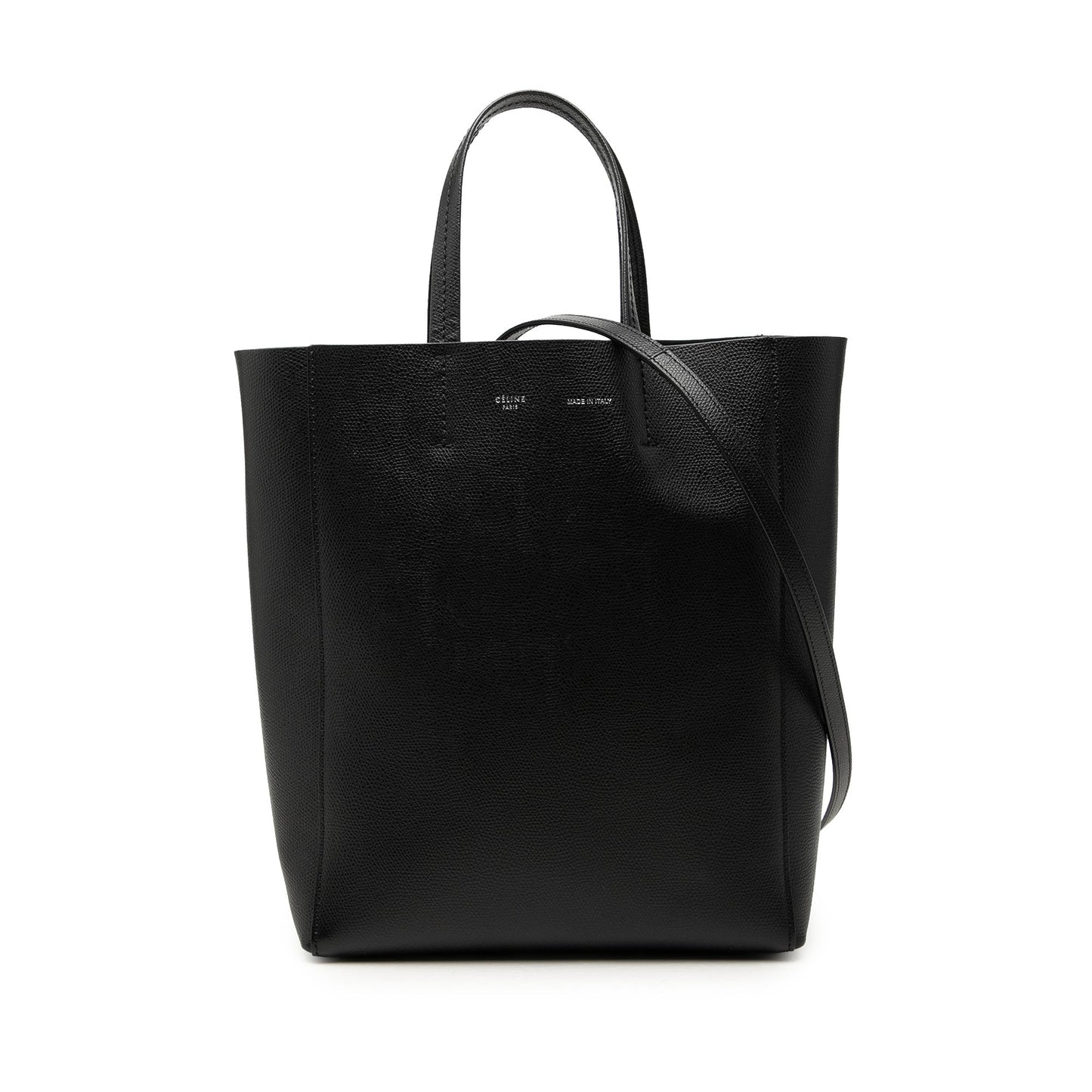 Celine Small Grained Calfskin Vertical Cabas Tote