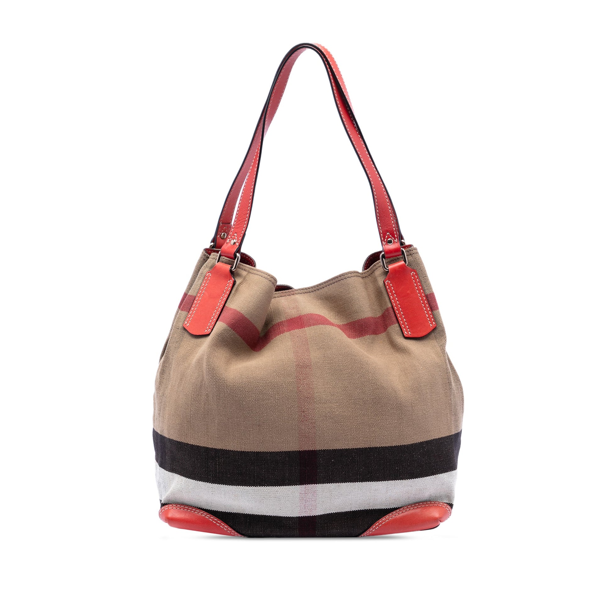 Burberry Mega Check Canvas Maidstone Tote
