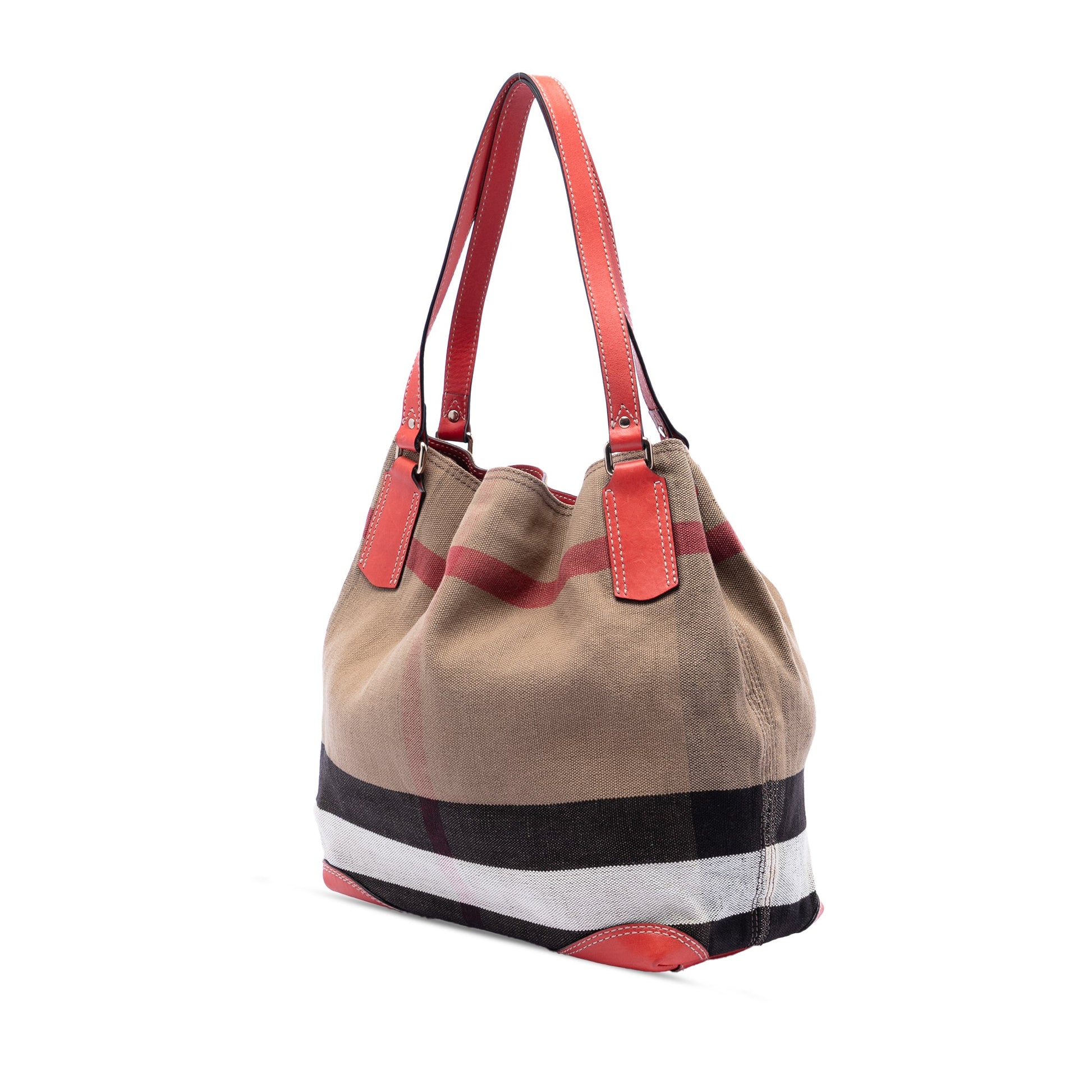 Burberry Mega Check Canvas Maidstone Tote