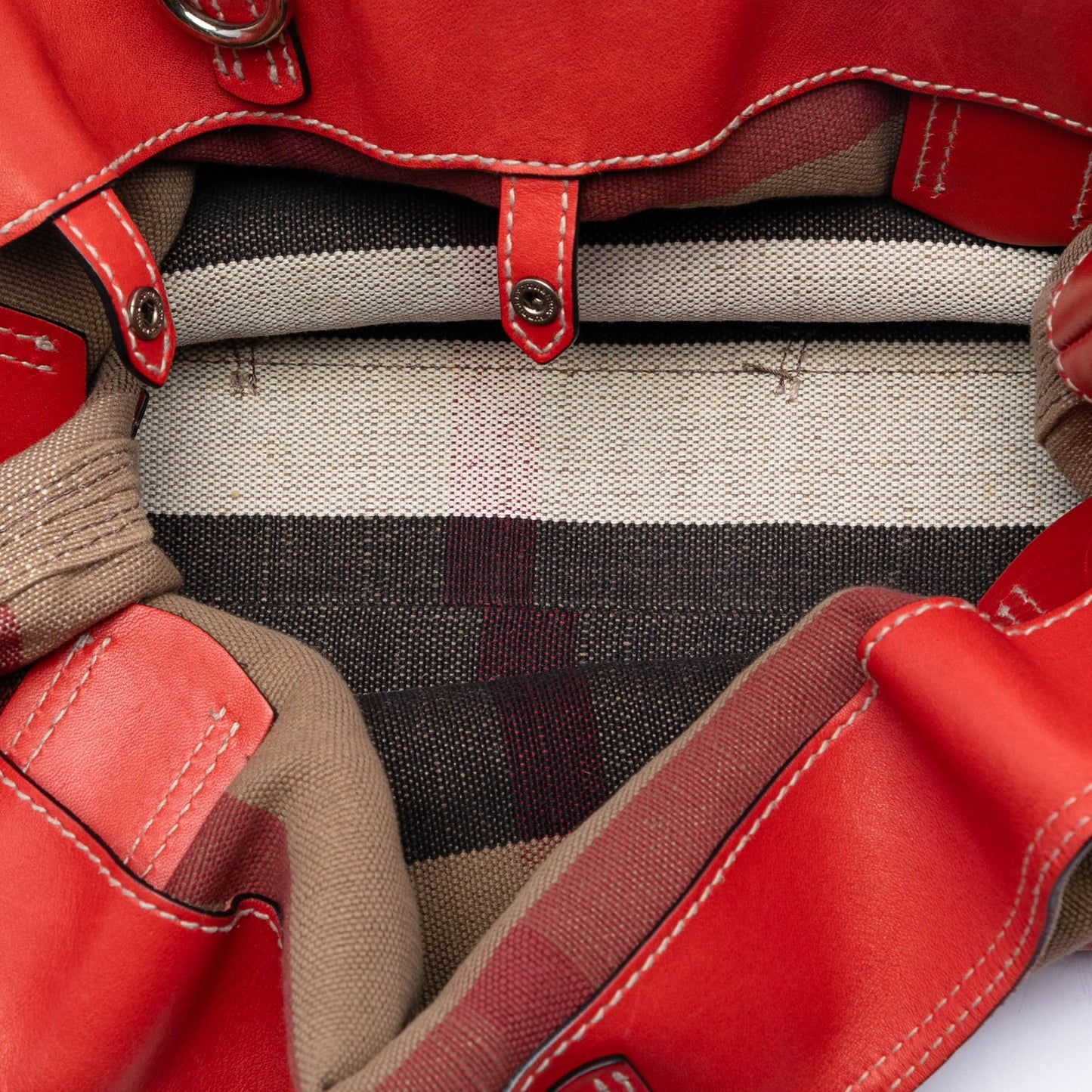 Burberry Mega Check Canvas Maidstone Tote