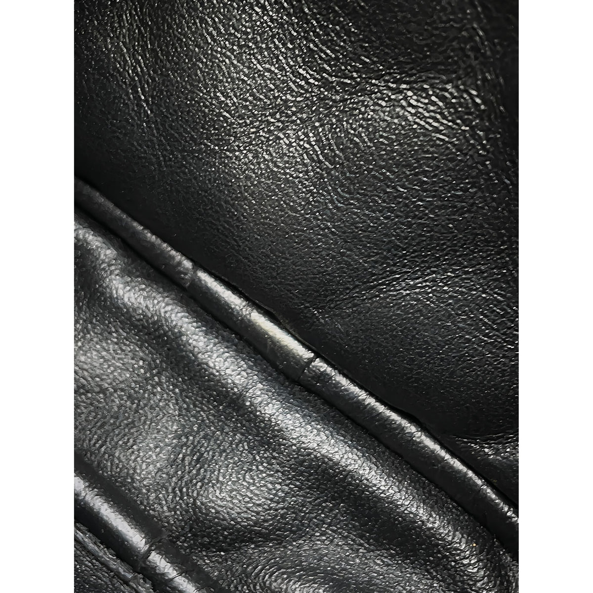 Chanel Small CC Quilted Lambskin Camera Case — Black
