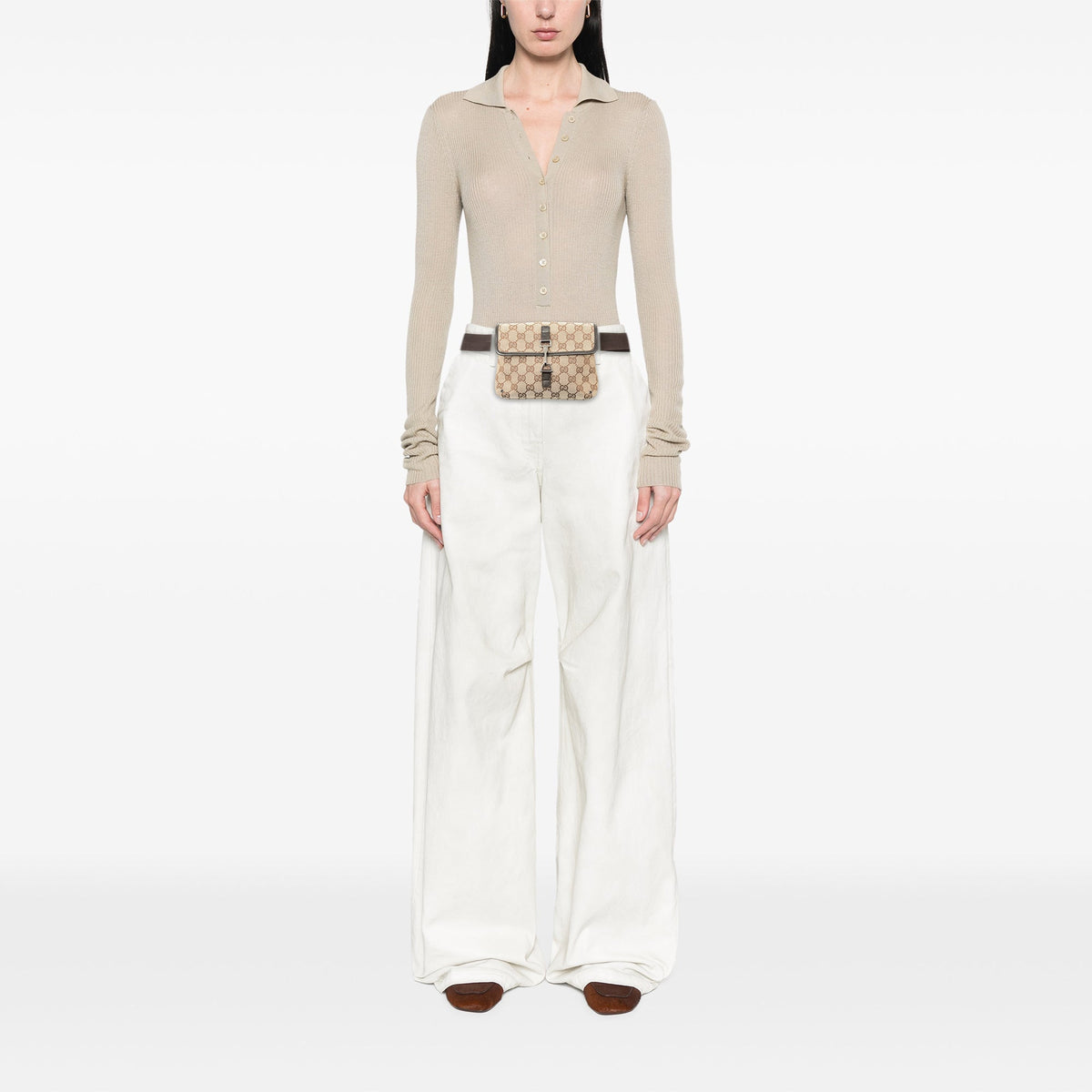 Gucci GG Canvas Jackie Belt Bag
