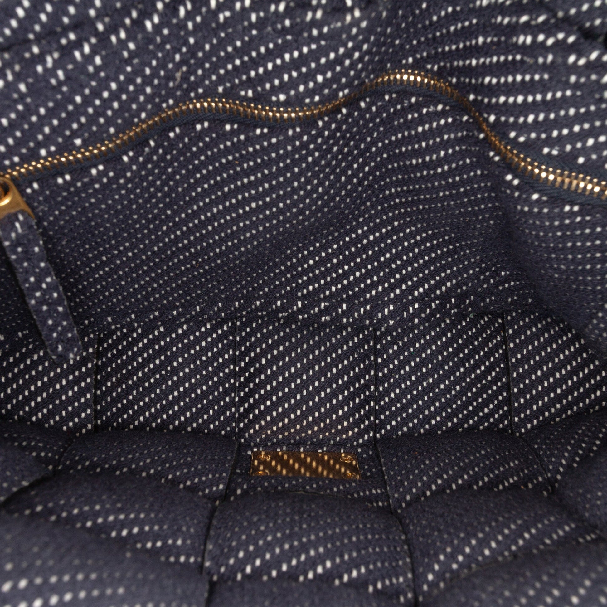 Bottega Veneta Denim Intrecciato Cassette Padded Crossbody
