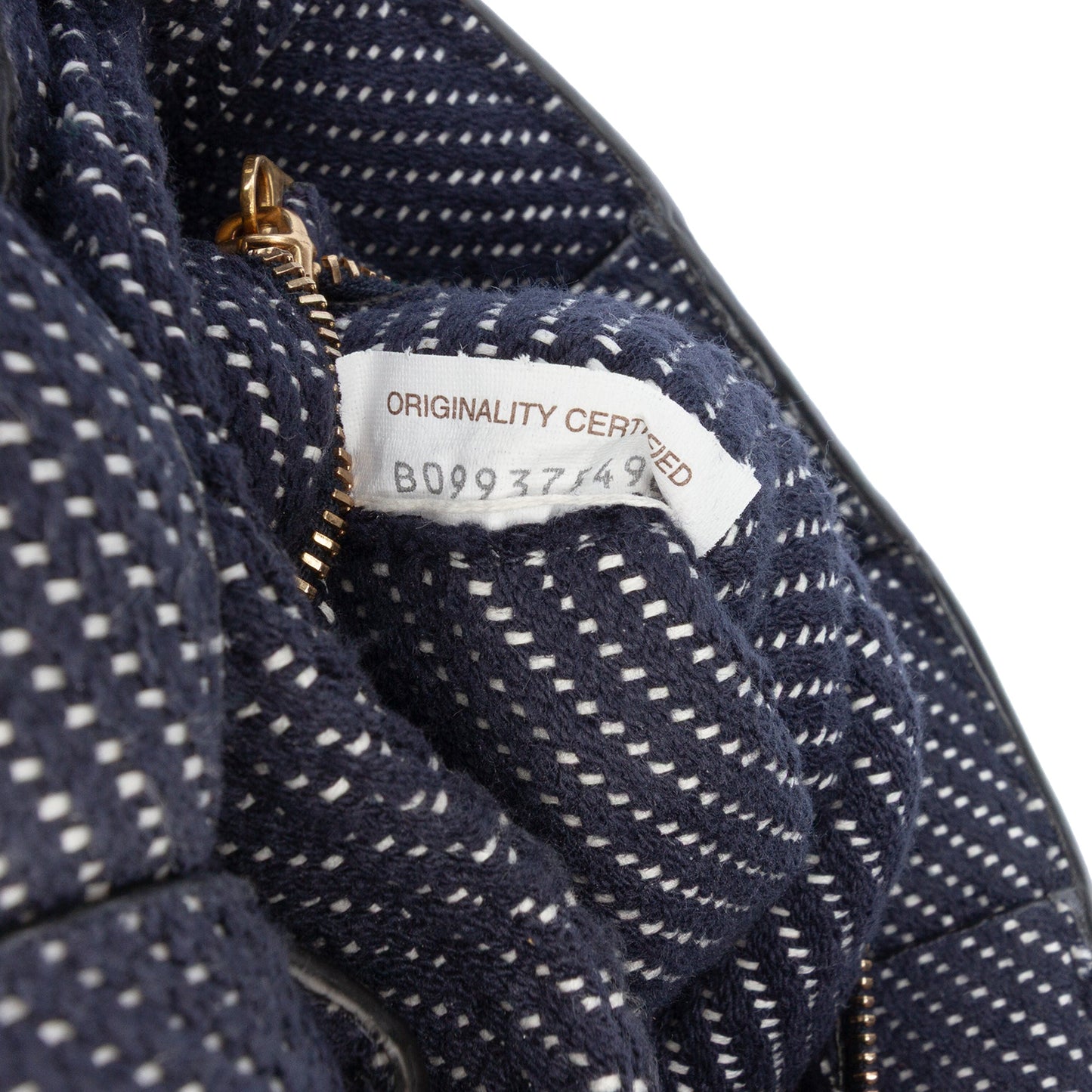 Bottega Veneta Denim Intrecciato Cassette Padded Crossbody
