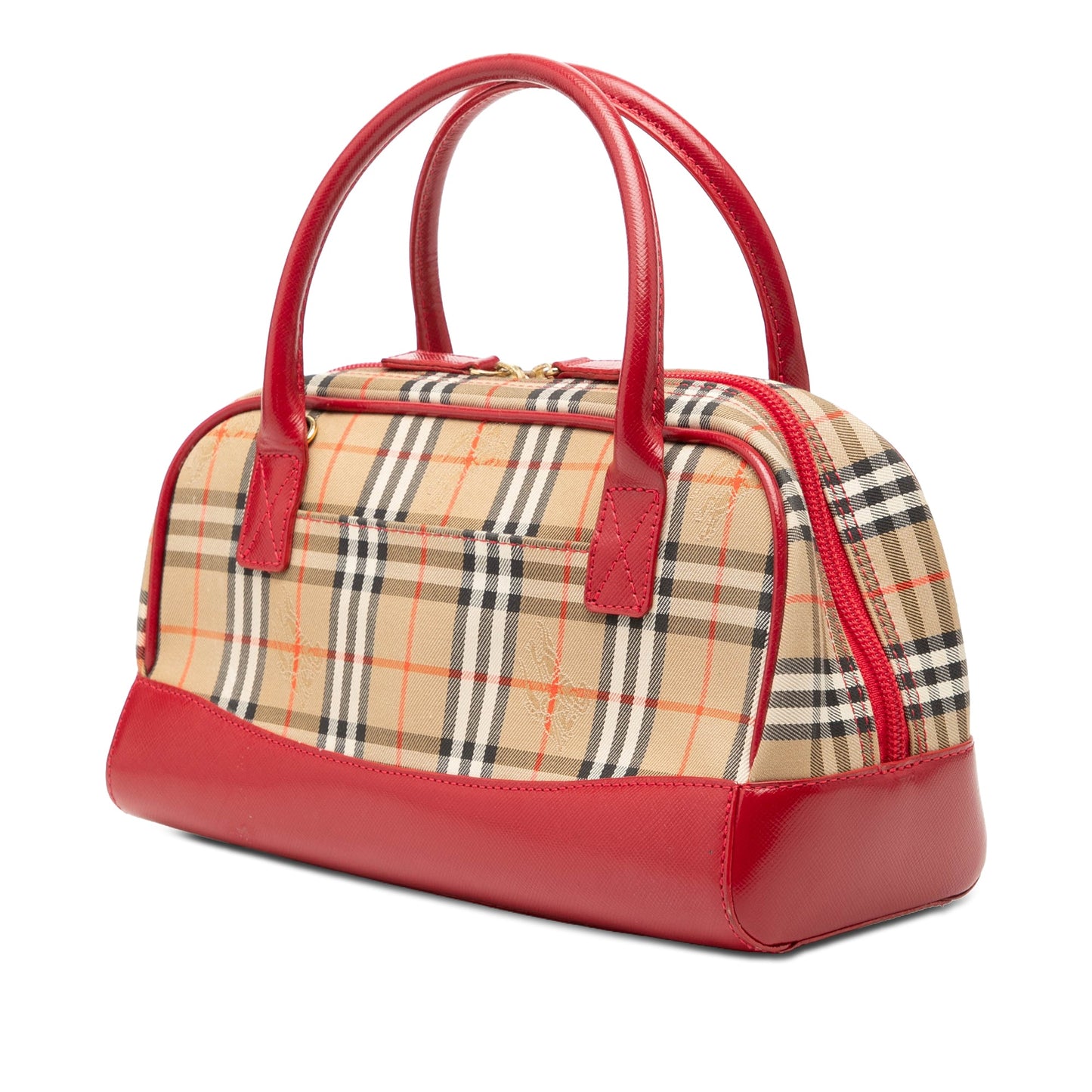 Burberry Haymarket Check Canvas Handbag