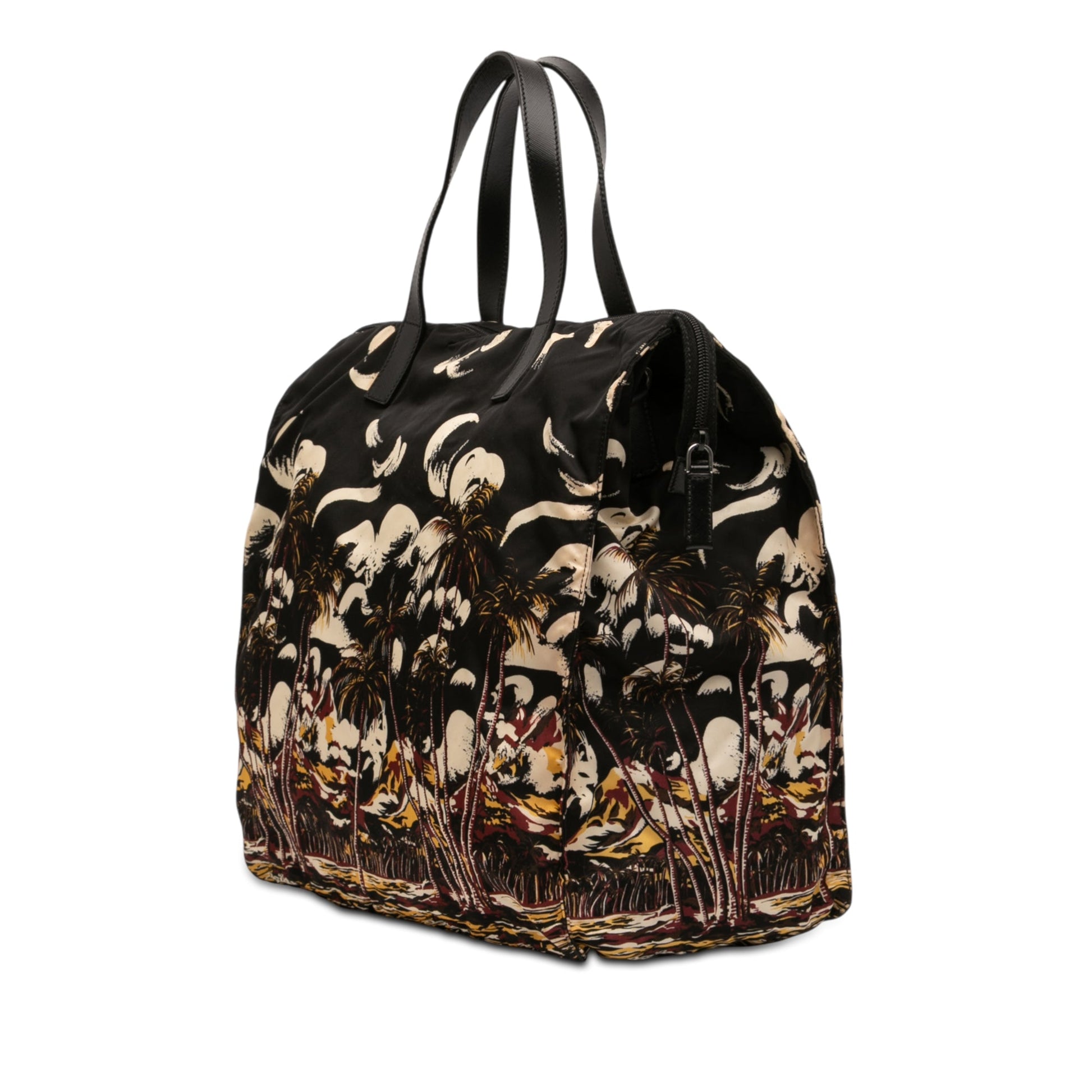 Prada Tessuto Stampato Satchel