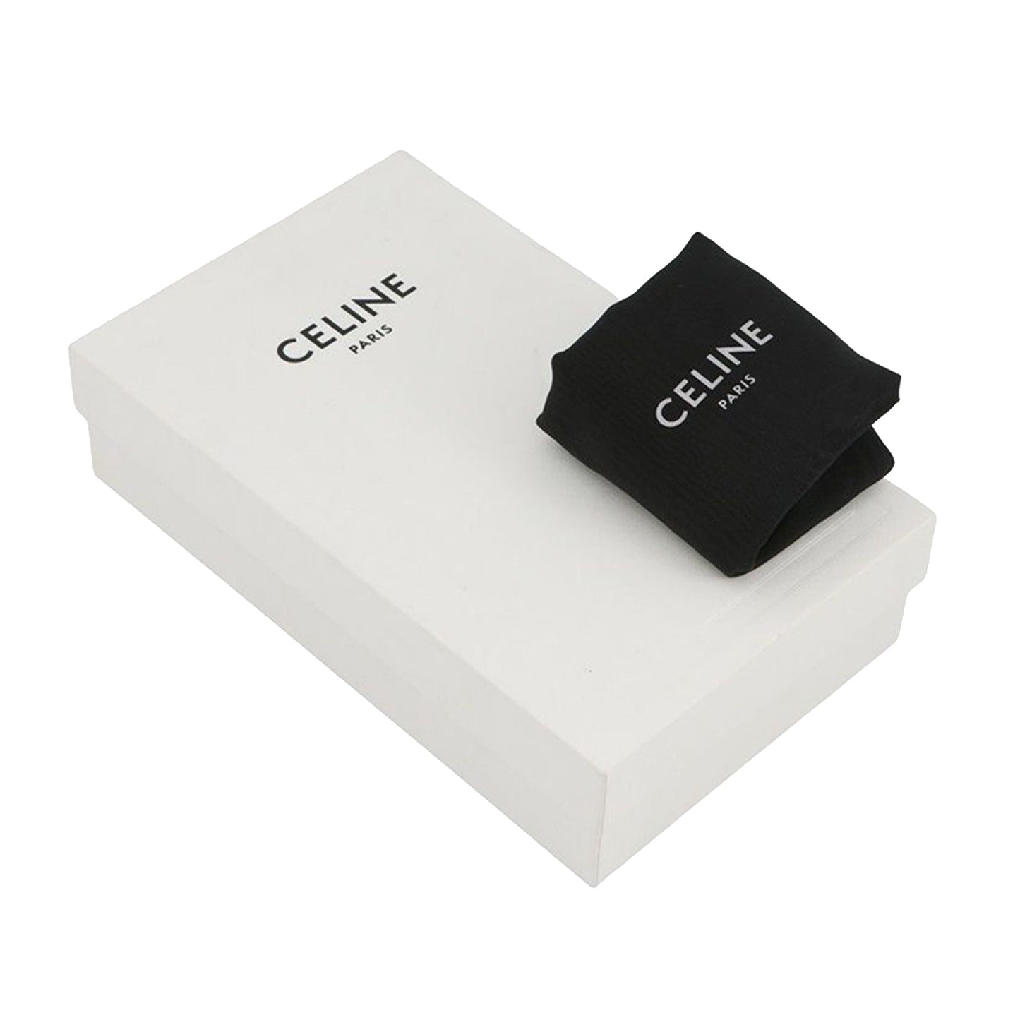 Celine Bicolor Leather C Bag Wallet On Chain