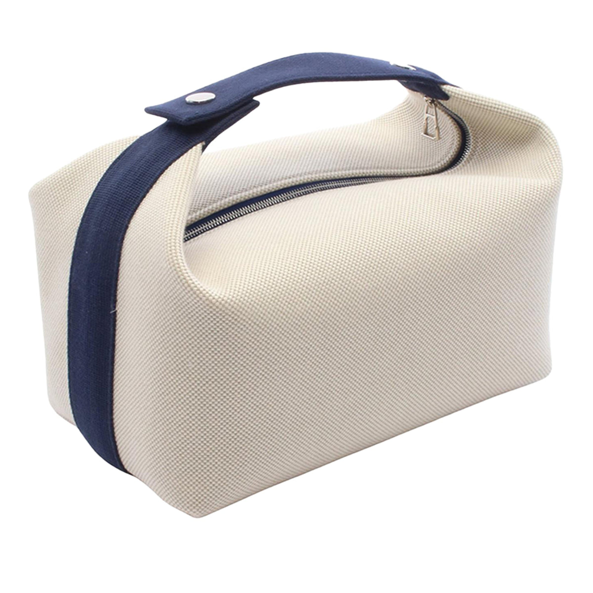 Hermès Large Toile Bride A Brac Cabriole Case — Beige