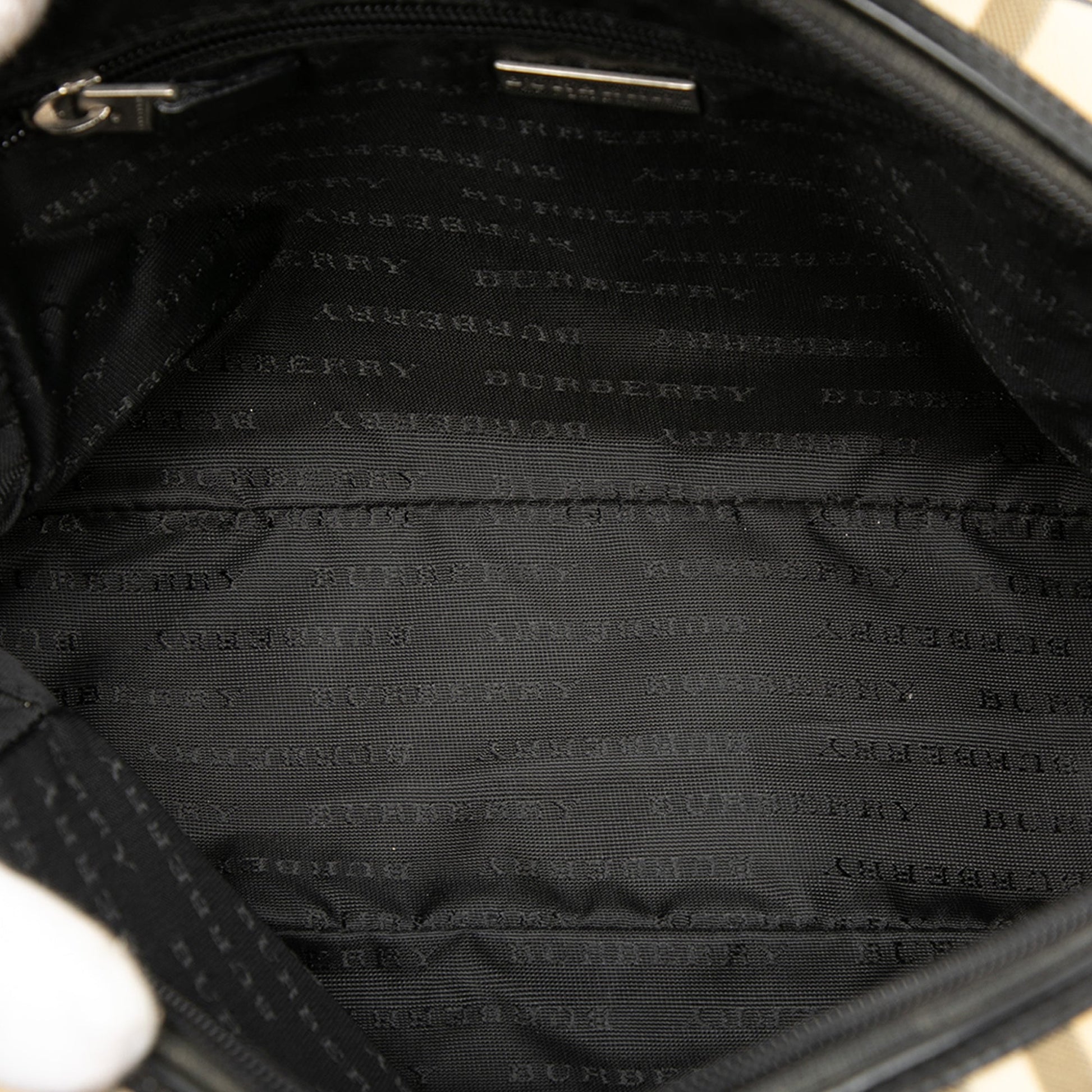 Burberry House Check Coated Canvas Handbag