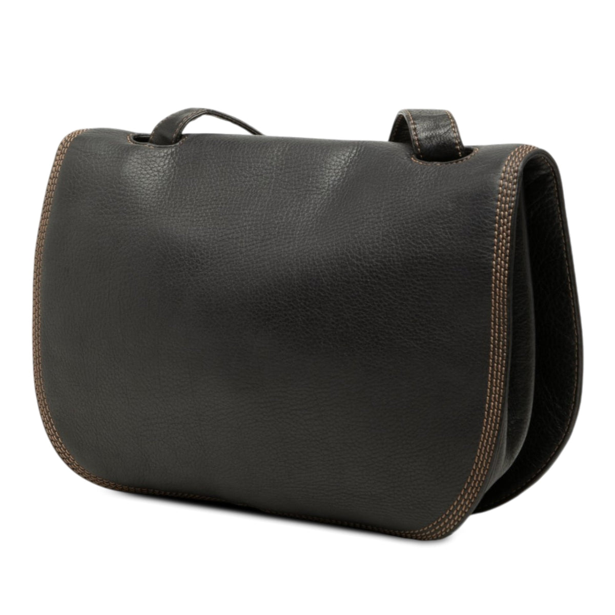 LOEWE Leather Anagram Flap Crossbody