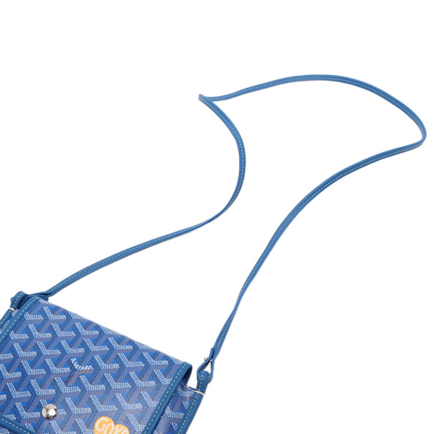 Goyard Goyardine Plumet Heart Pocket Wallet