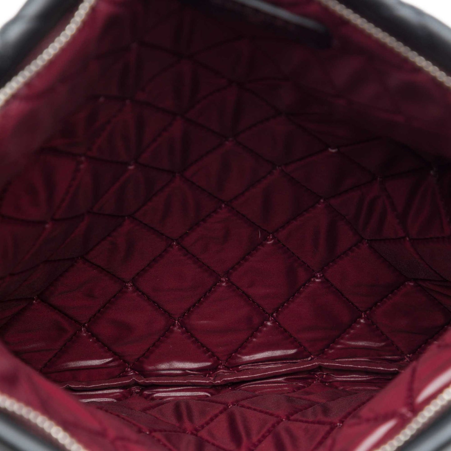 Chanel Quilted Lambskin CC Beauty Foldover Clutch
