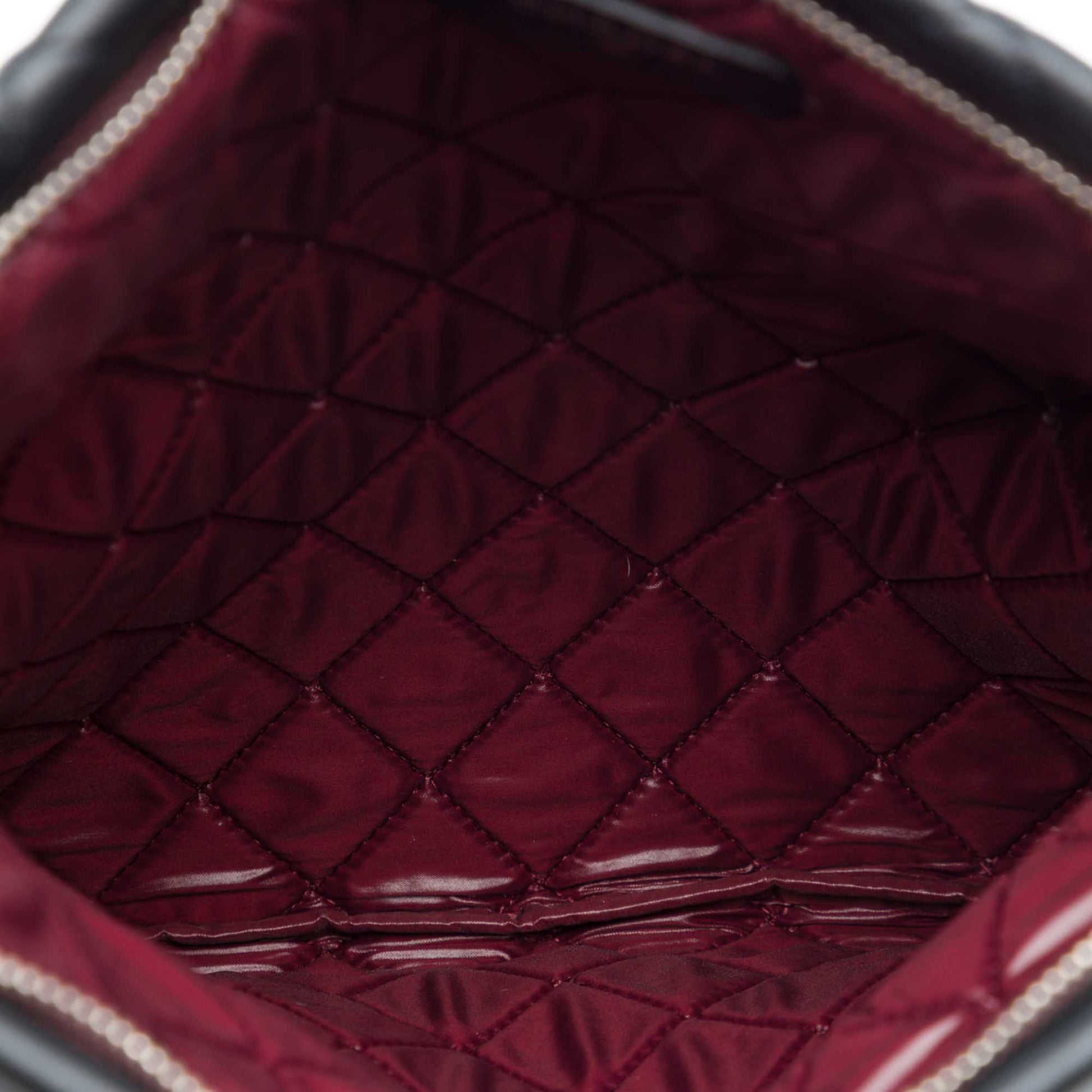 Chanel Quilted Lambskin CC Beauty Foldover Clutch