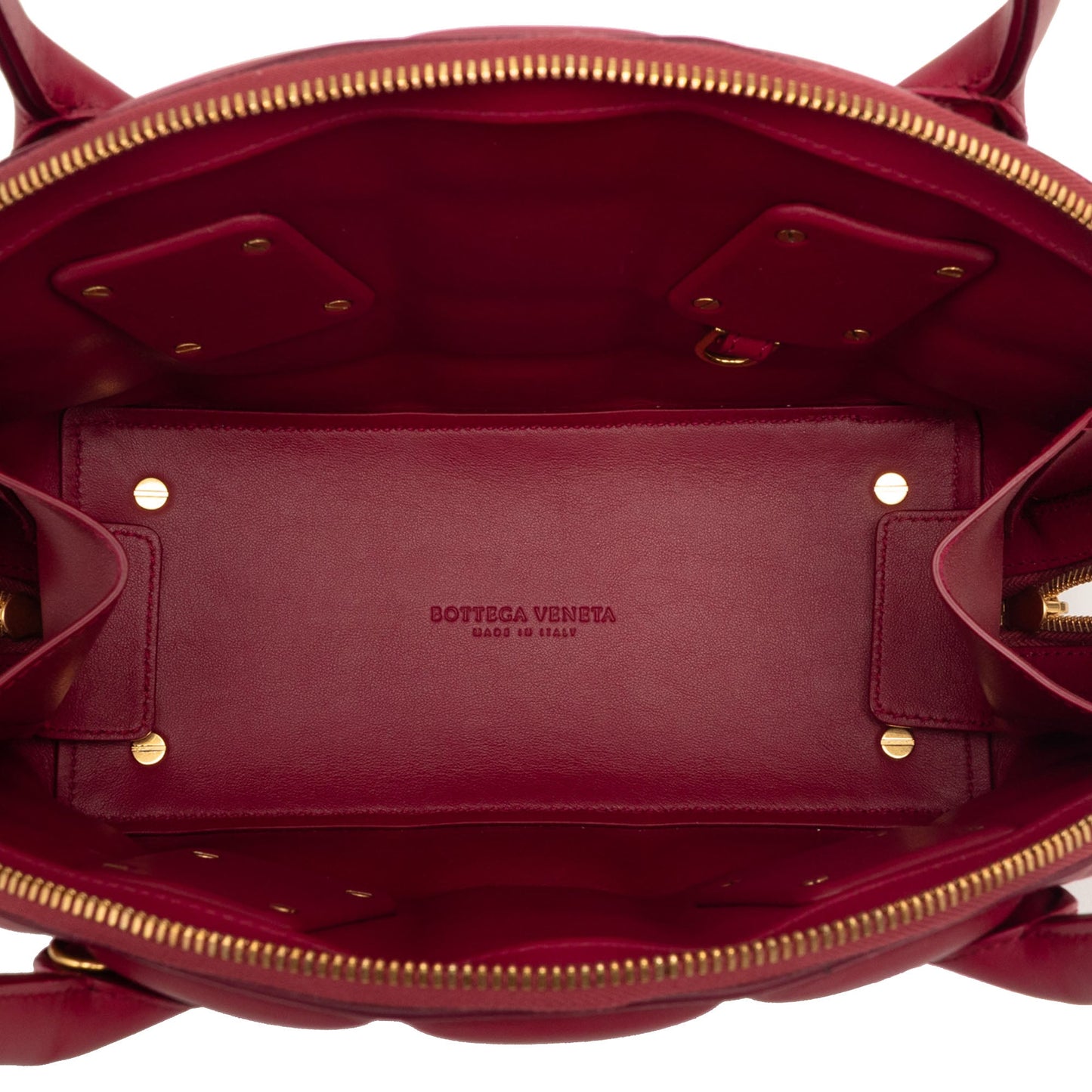 Bottega Veneta Small Leather Padded BV Swoop Bag