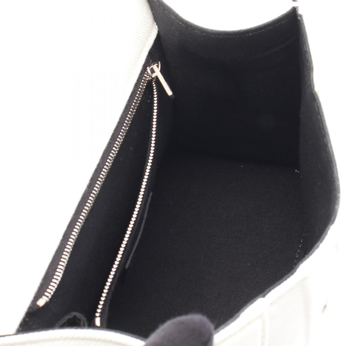 Balenciaga Small Denim Hourglass Top Handle Bag — White