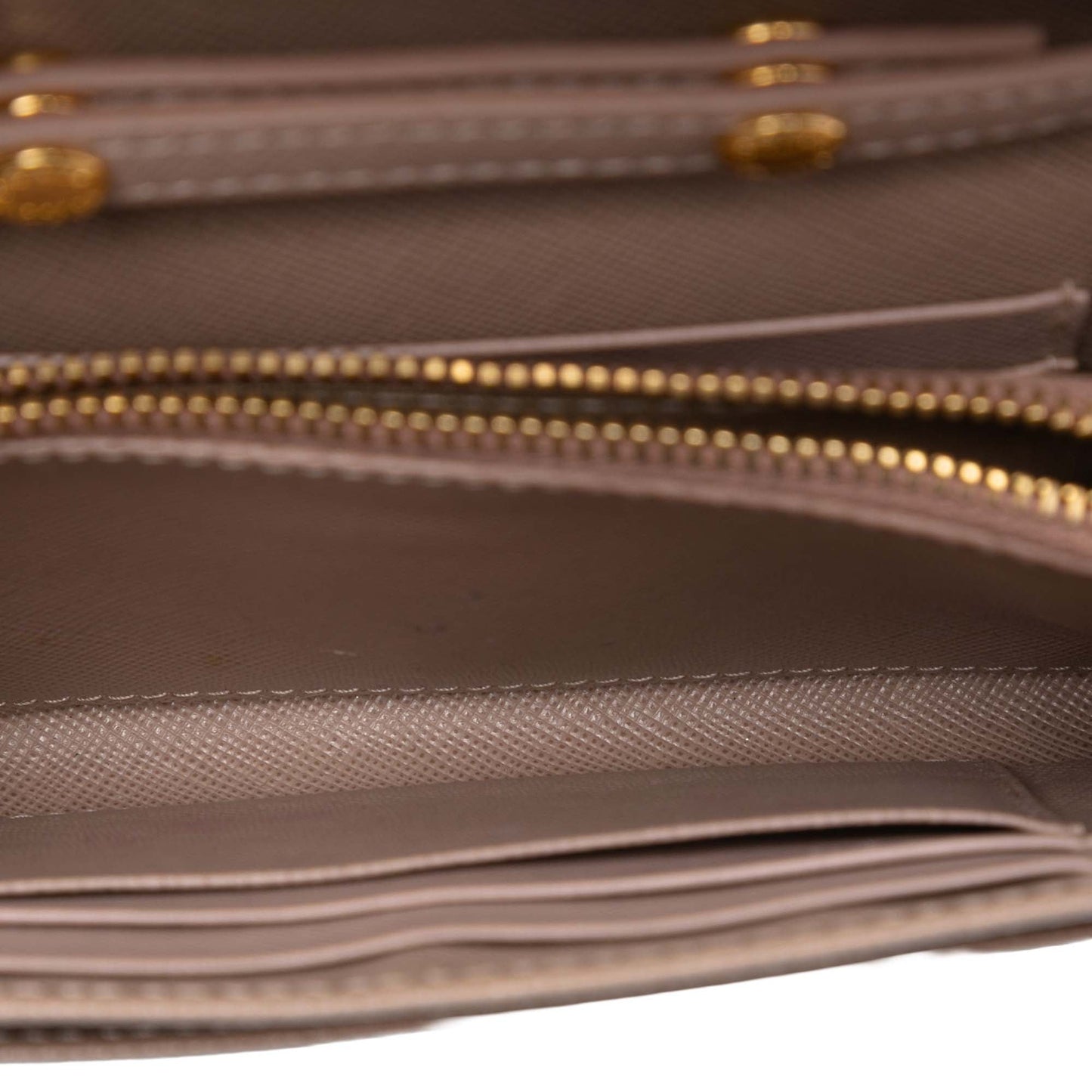 Prada Saffiano Wallet on Strap