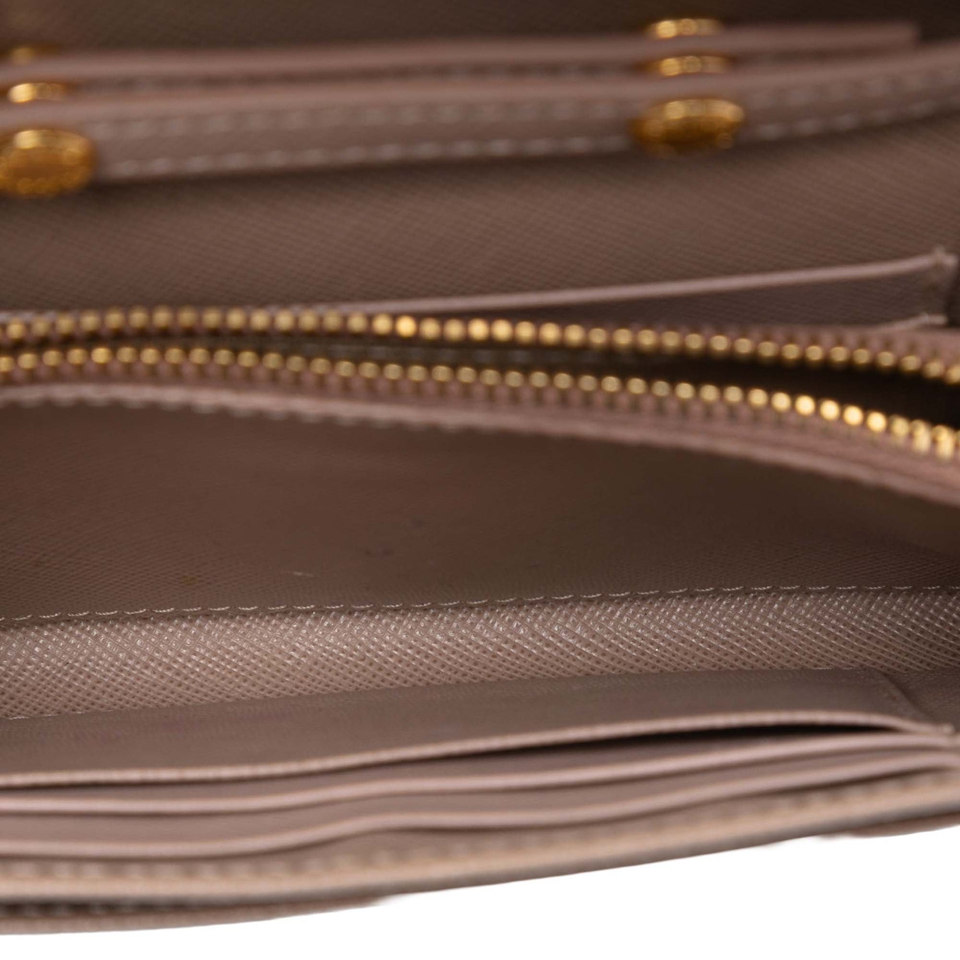 Prada Saffiano Wallet on Strap