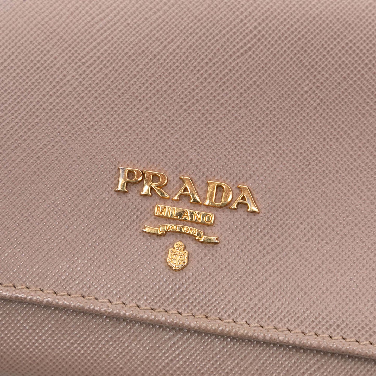 Prada Saffiano Wallet on Strap