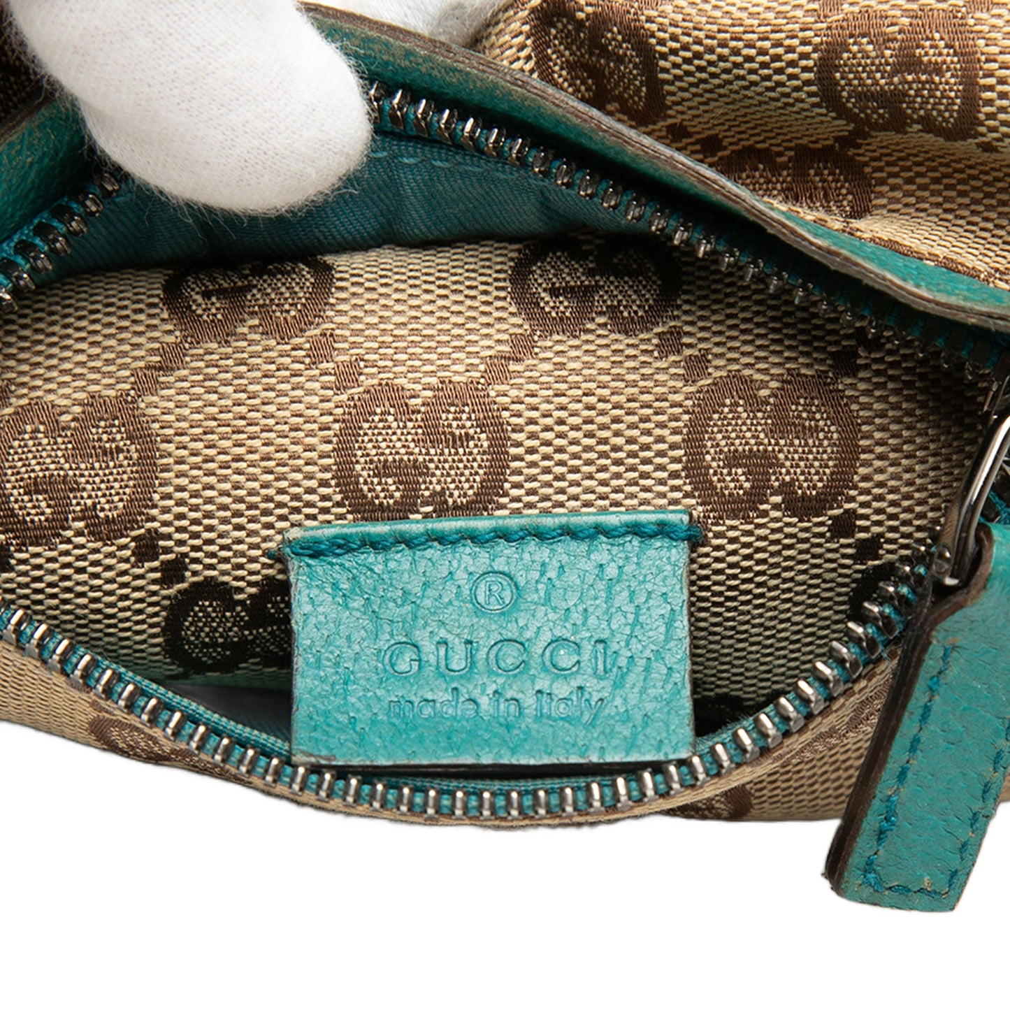 Gucci GG Canvas Web Double Pocket Belt Bag