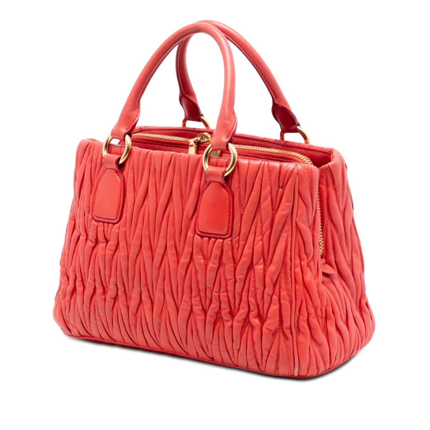 Miu Miu Matelasse Nappa Satchel