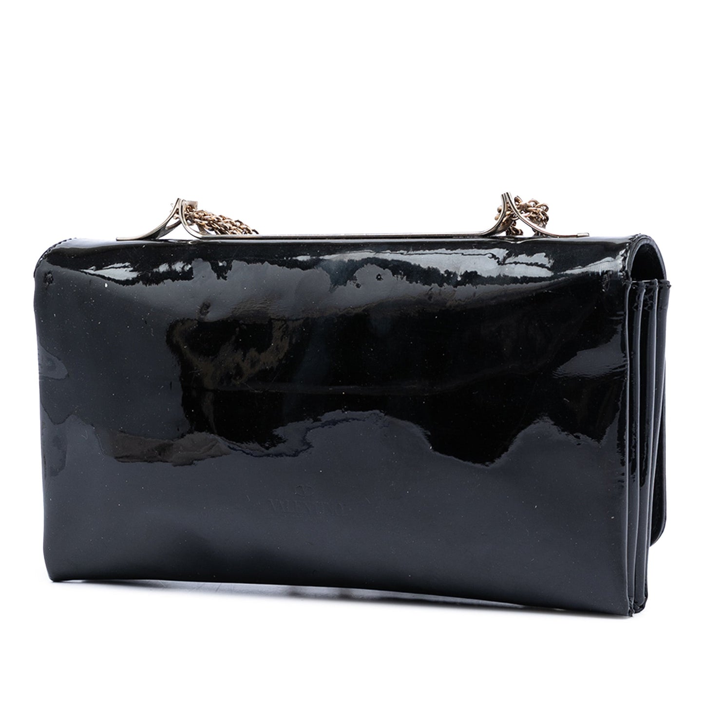 Valentino Patent Vava Voom Chain Clutch