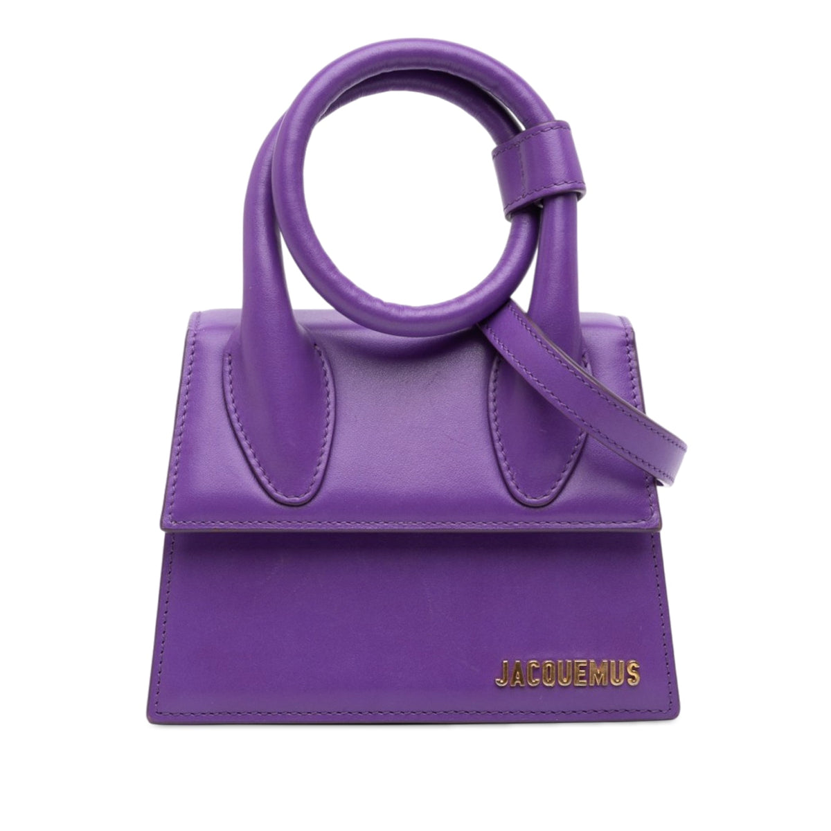 Jacquemus Leather Le Chiquito Noeud