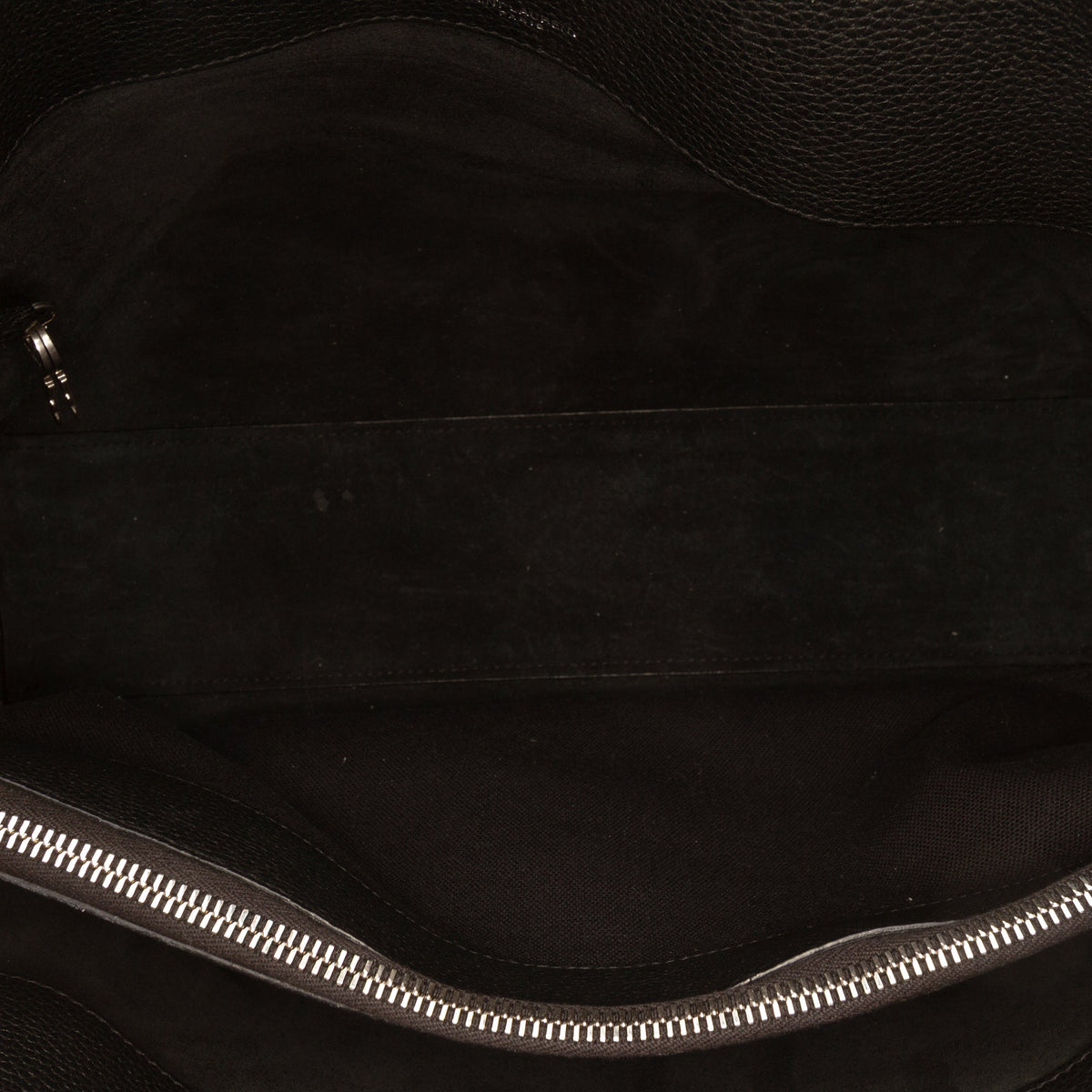 Saint Laurent Large Supple Grained Calfskin Sac De Jour Satchel