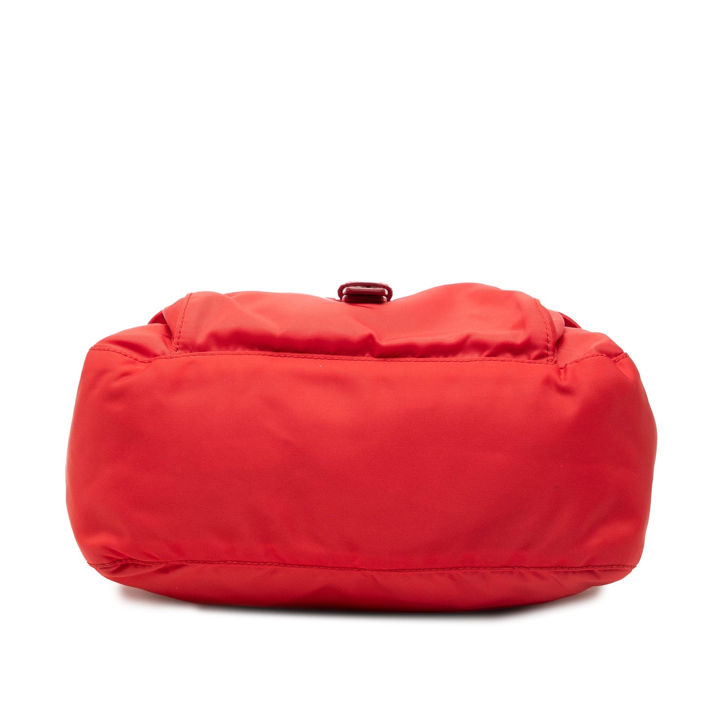 Prada Saffiano Trimmed Tessuto Zip Buckle Messenger Bag