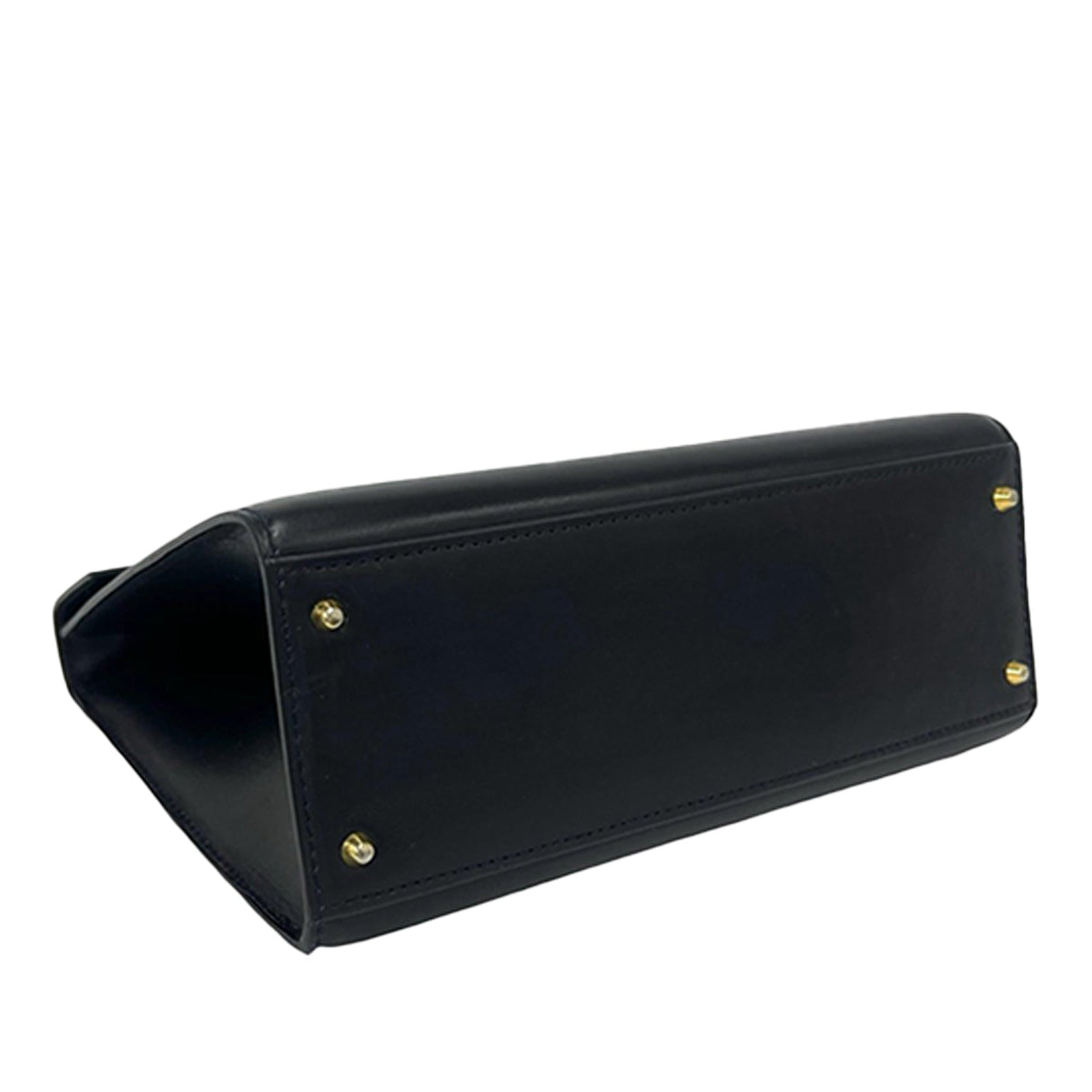 Celine Leather Top Handle Bag