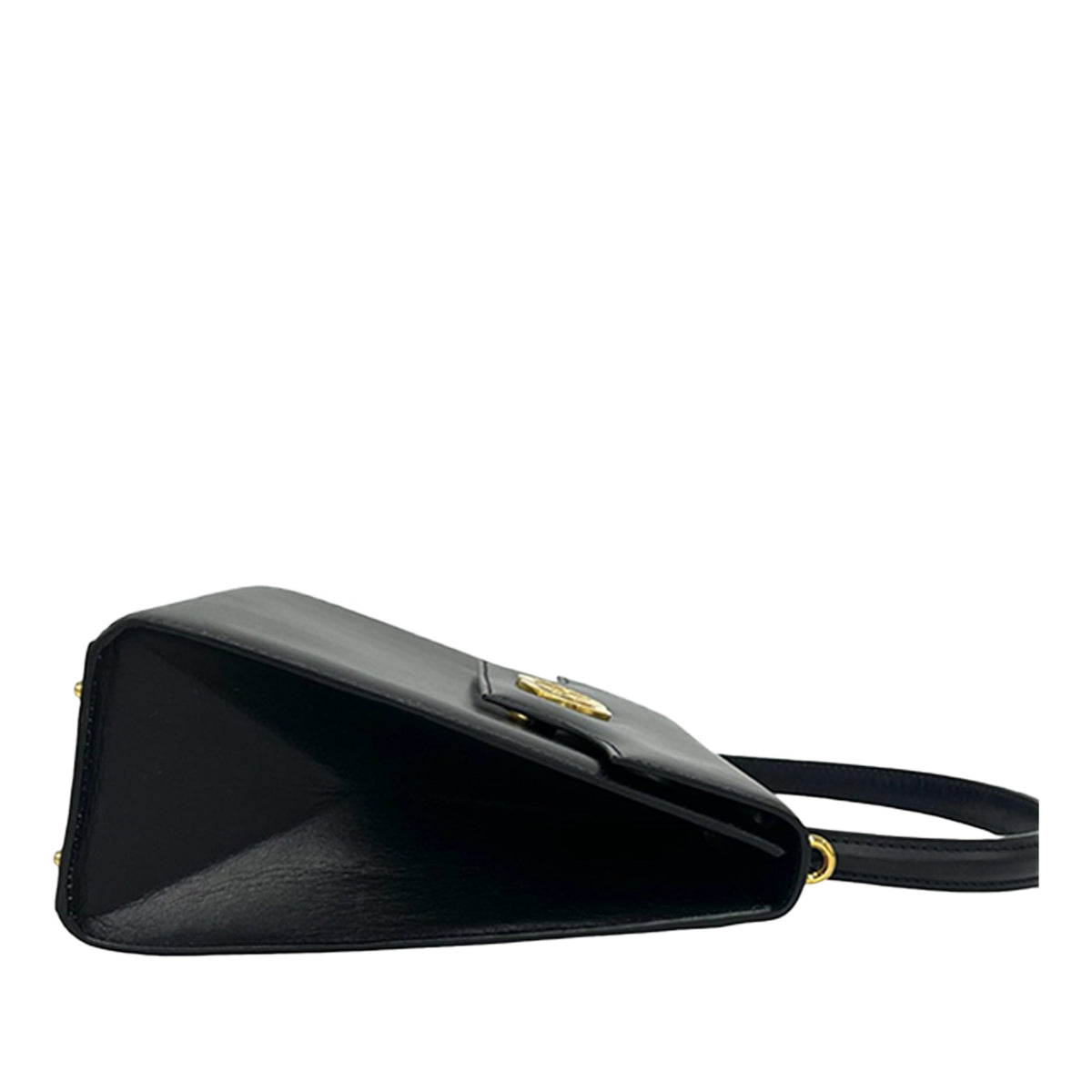 Celine Leather Top Handle Bag