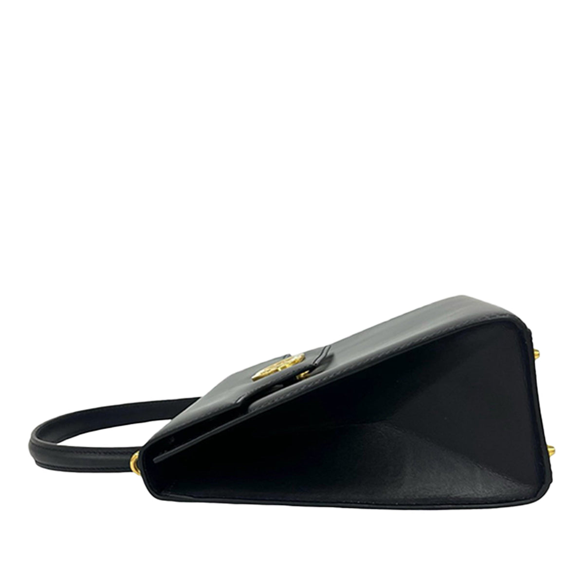 Celine Leather Top Handle Bag