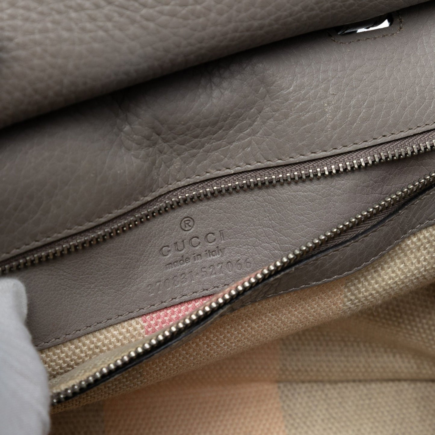 Gucci Small Calfskin Bamboo Daily Satchel