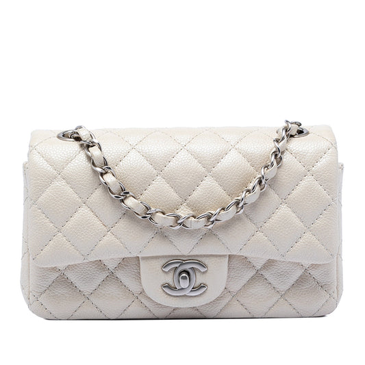 Chanel Mini Rectangular Classic Caviar Single Flap