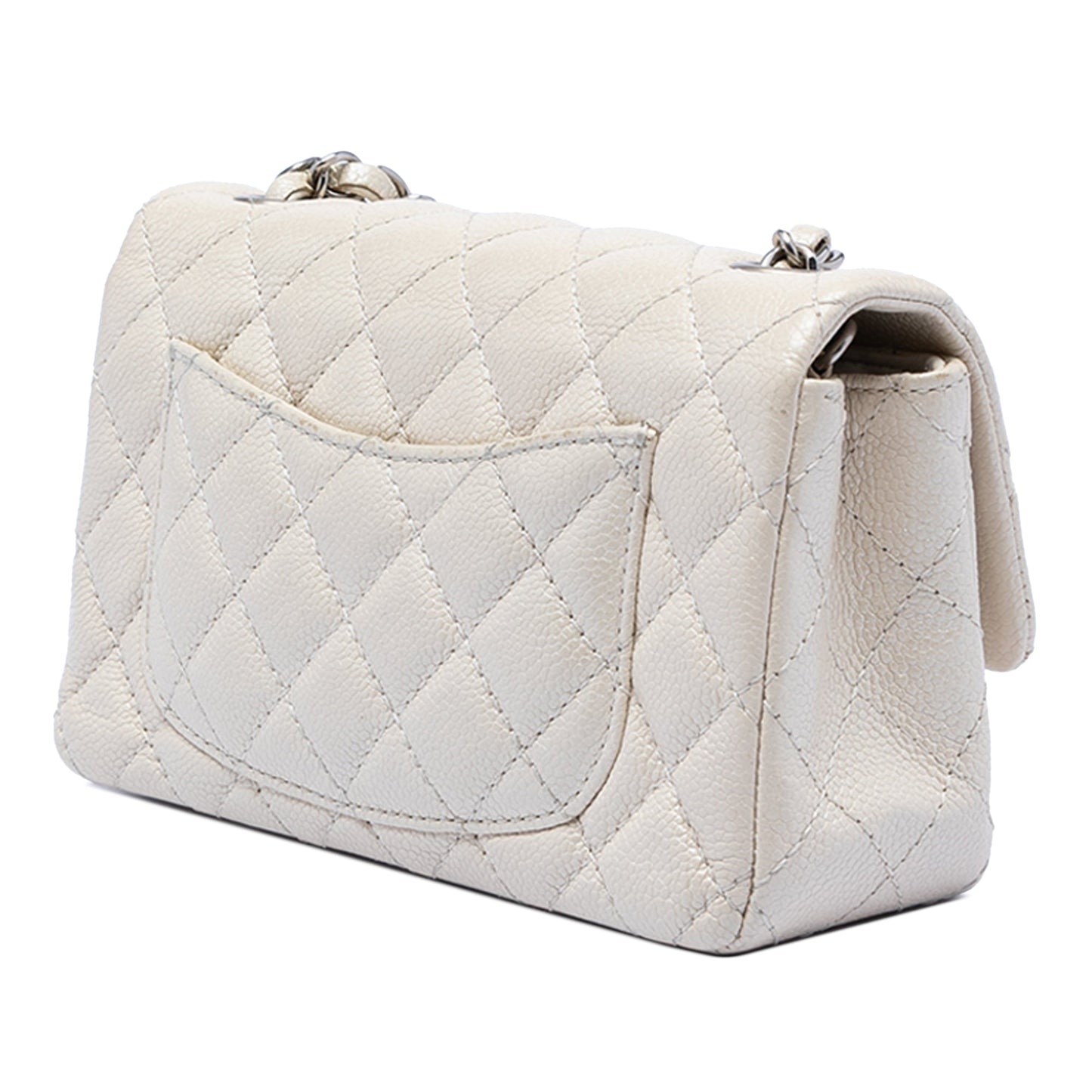 Chanel Mini Rectangular Classic Caviar Single Flap