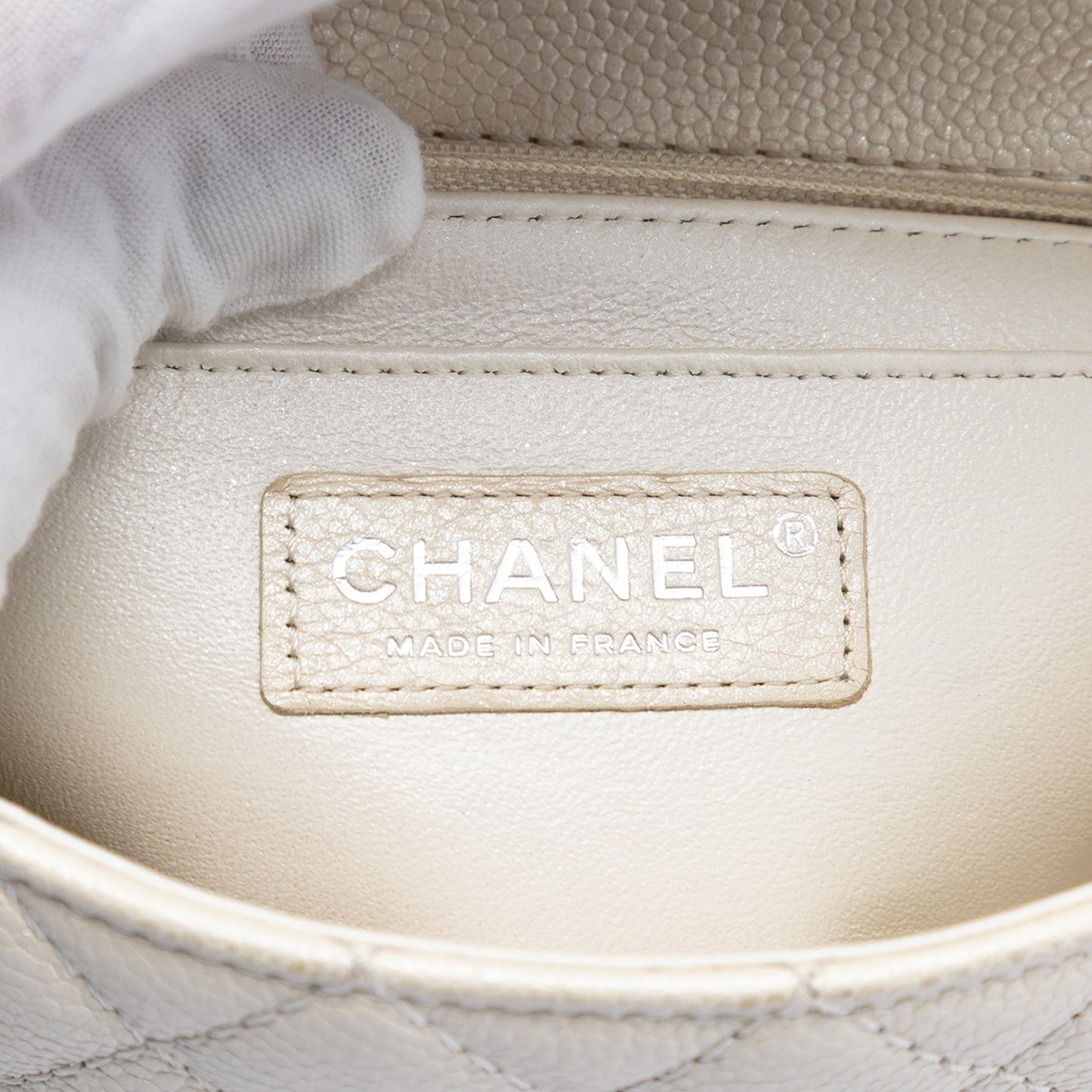 Chanel Mini Rectangular Classic Caviar Single Flap
