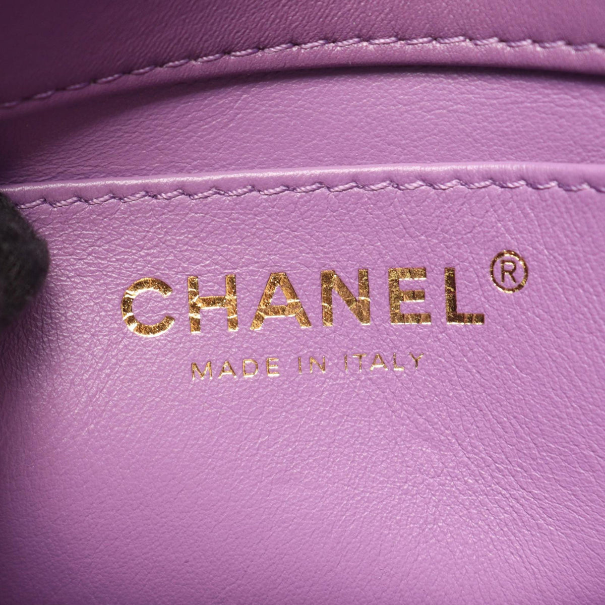 Chanel Mini Lambskin Triple Chain Full Flap