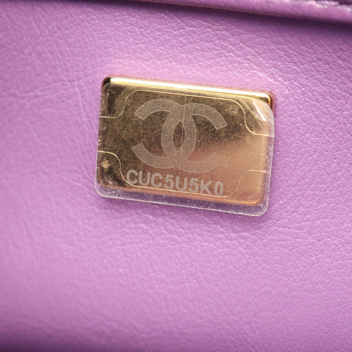 Chanel Mini Lambskin Triple Chain Full Flap