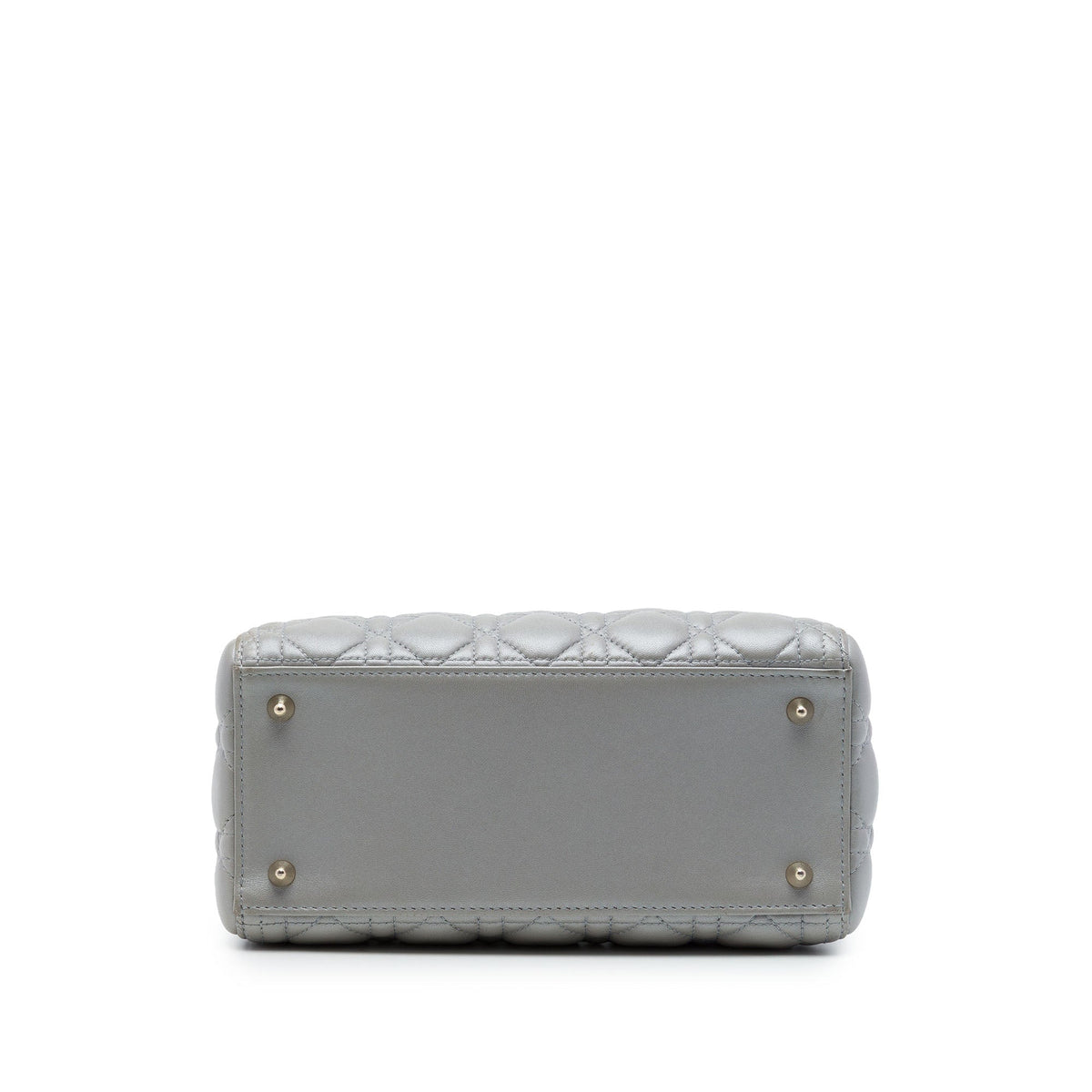 Dior Medium Pearlescent Lambskin Cannage Lady Dior