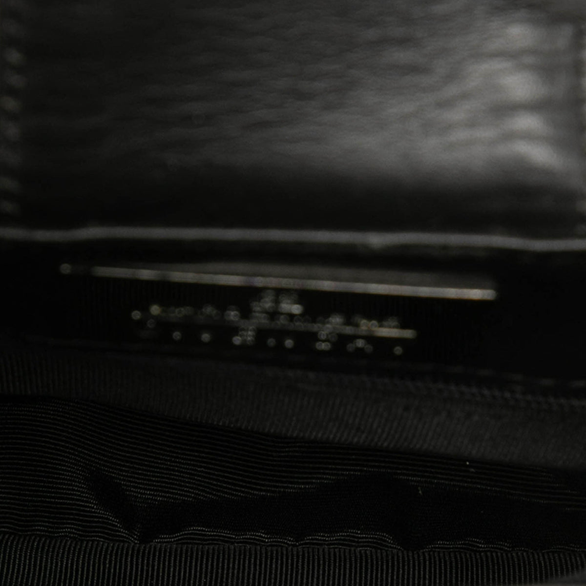 Givenchy Mini Calfskin Textured Logo Handbag — Black