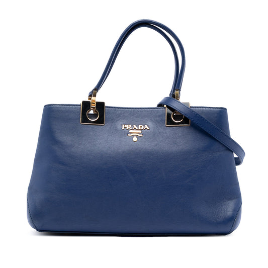 Prada Vitello Lux Satchel
