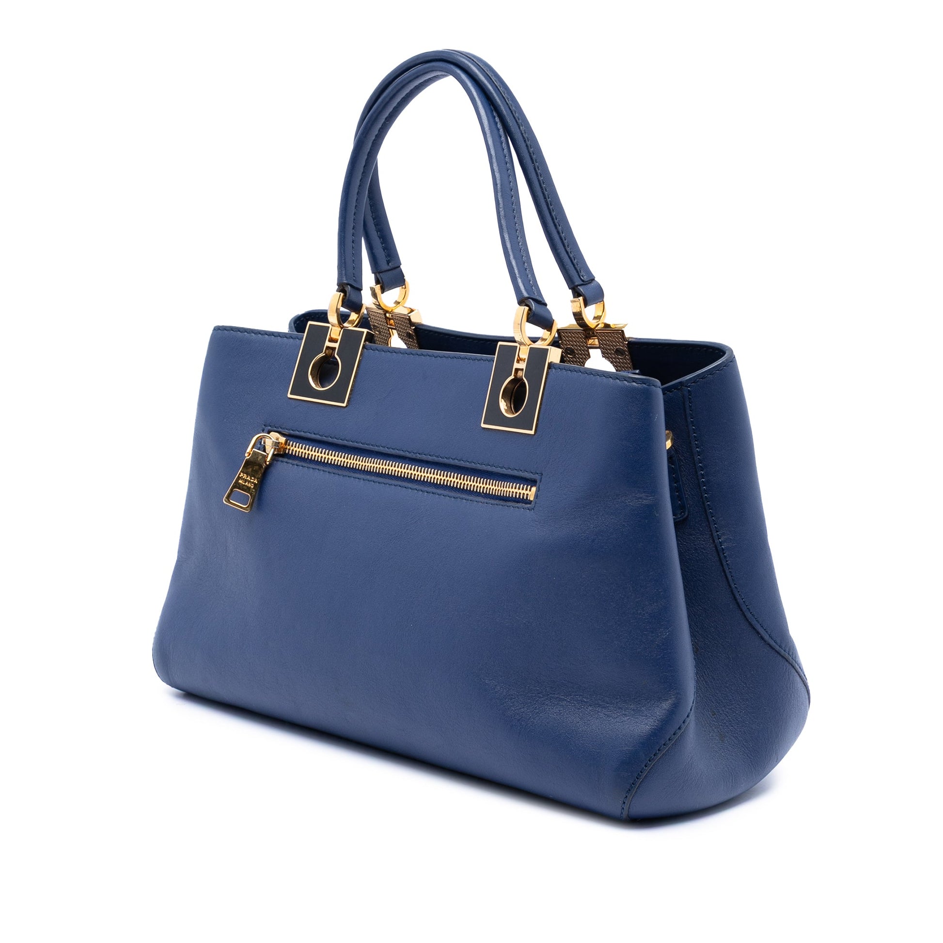 Prada Vitello Lux Satchel
