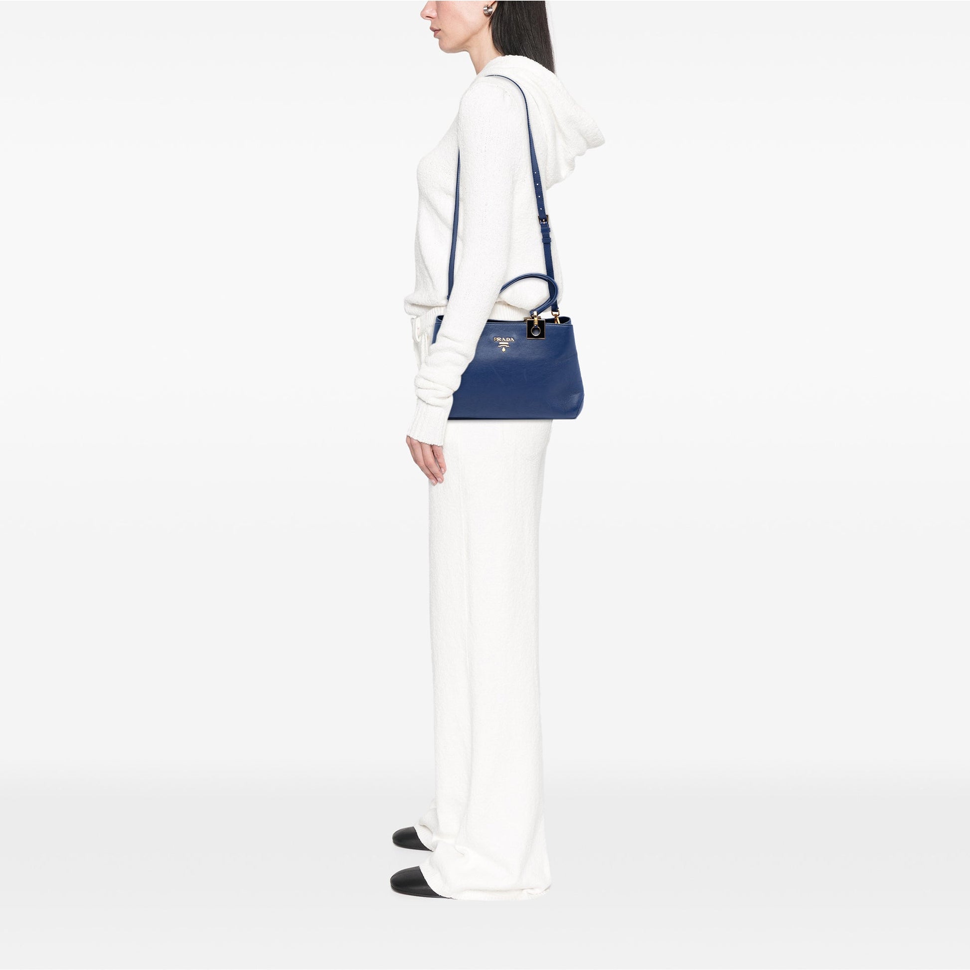 Prada Vitello Lux Satchel